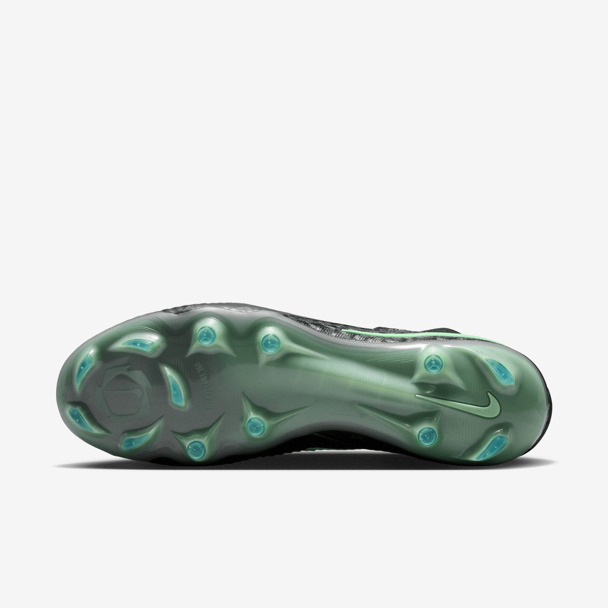 Nike Phantom 6 High Elite Firm-Ground Soccer Cleats - Black/Illusion Green-Black