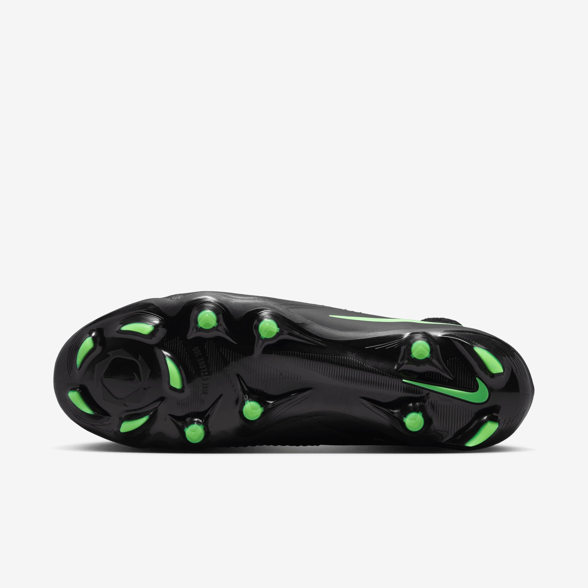 Nike Phantom 6 High Pro Firm-Ground Soccer Cleats - Black/Illusion Green-Black