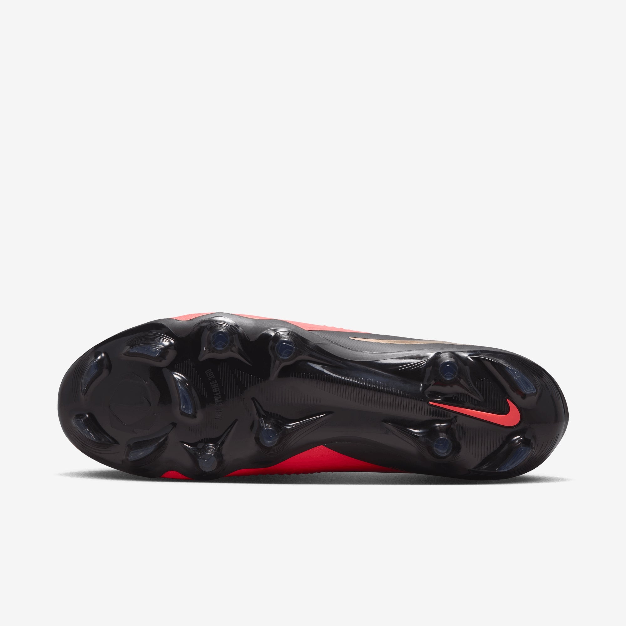 Nike Phantom 6 High Pro Firm-Ground Soccer Cleats - Bright Crimson/Blur-Black