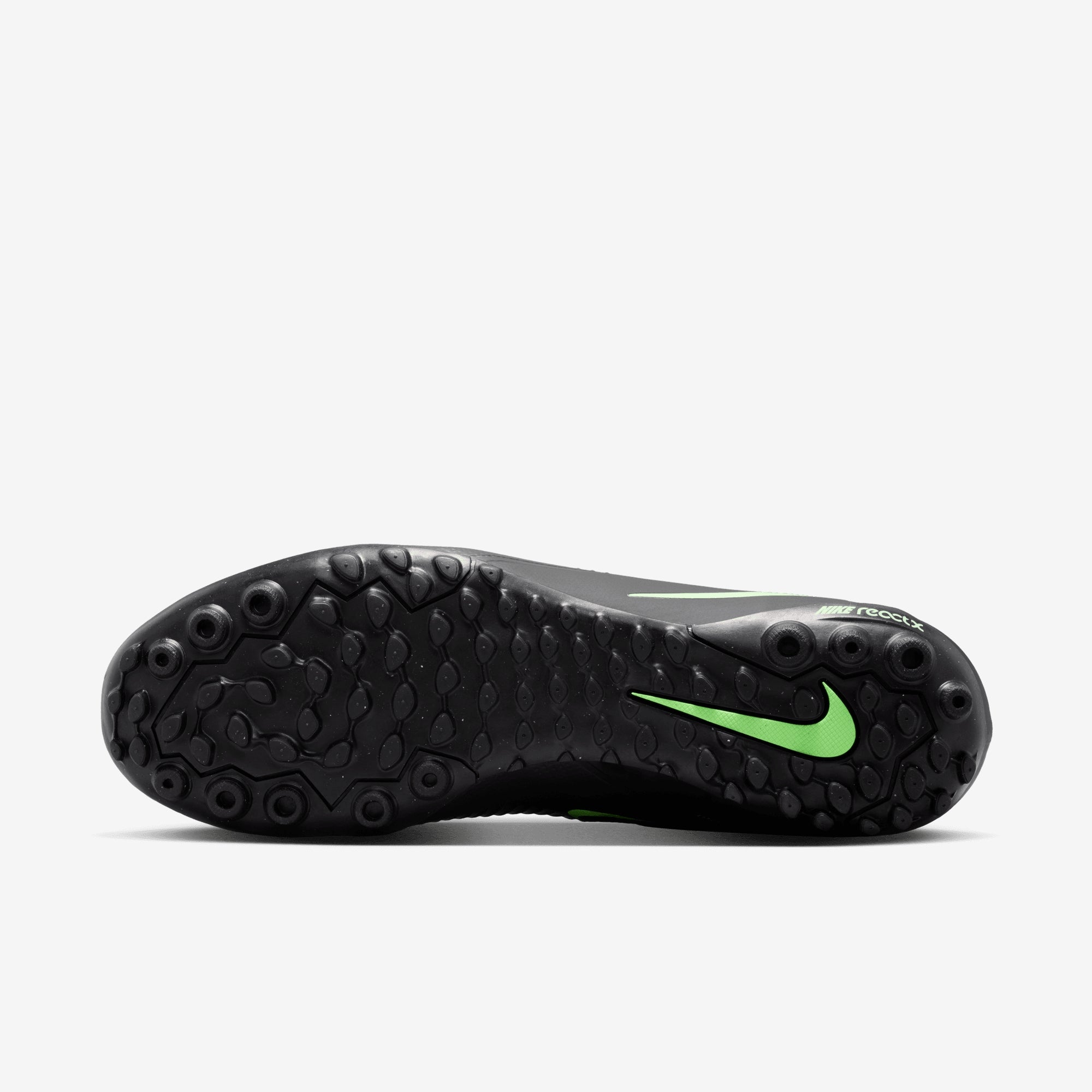Nike Phantom 6 Low Pro Turf Soccer Shoes - Black/Illusion Green-Black