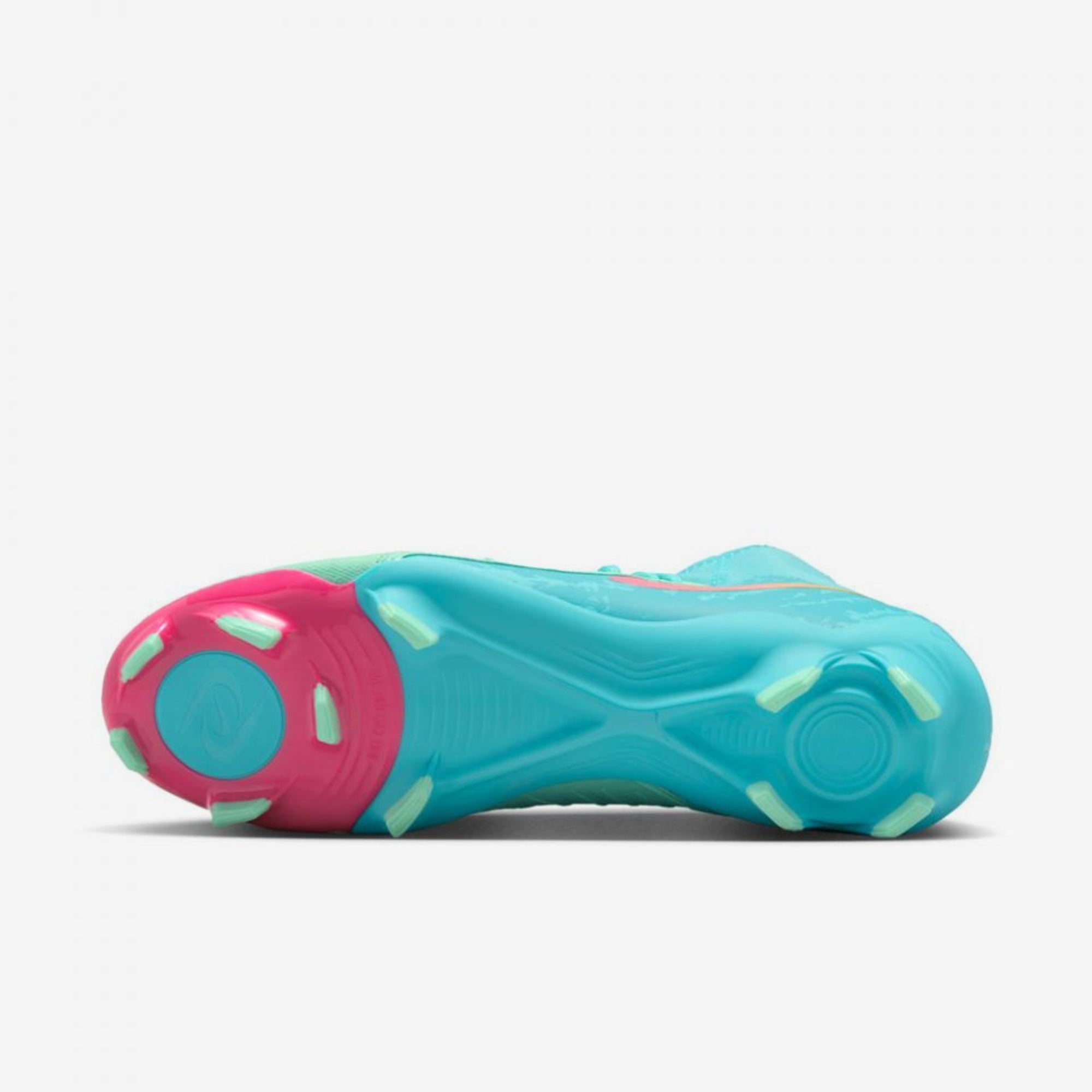Nike Phantom Luna 2 Academy LV8 Multi-Ground High-Top Soccer Cleats - Green Glow/Black