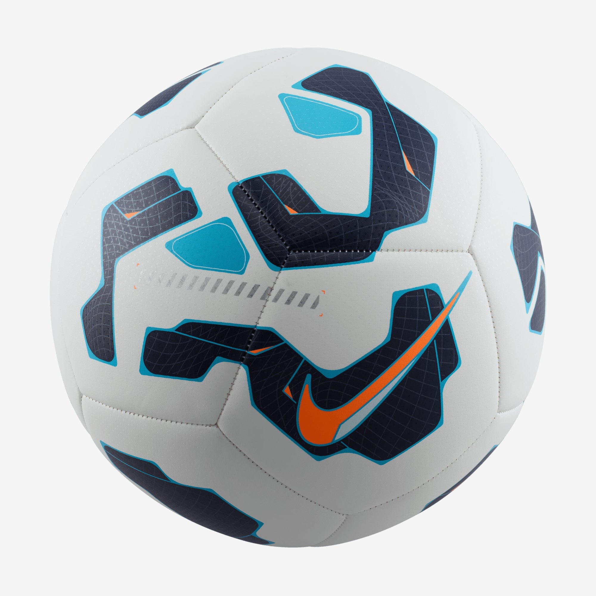 Nike Pitch Soccer Ball - White/Blackened Blue/Hyper Crimson