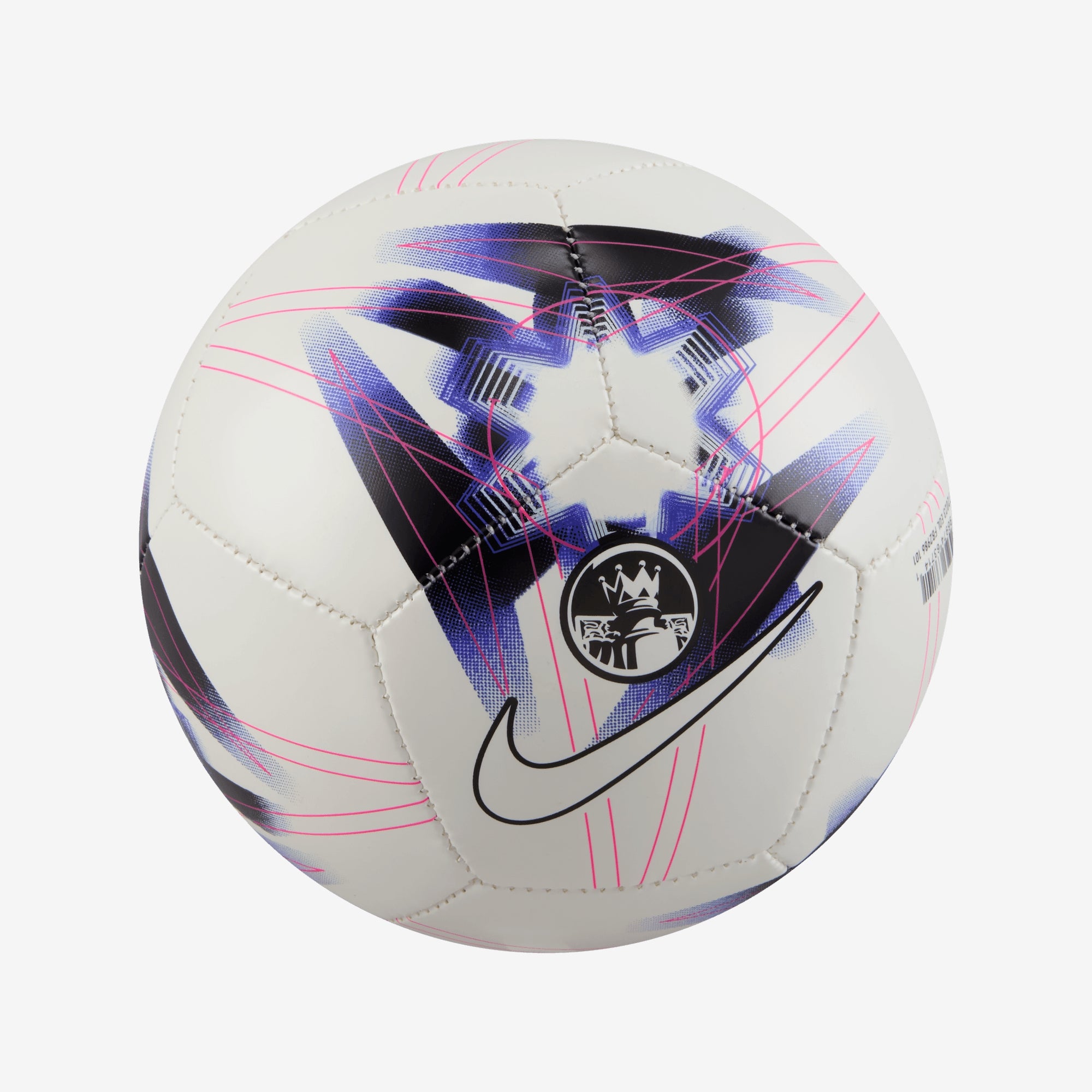 Nike Premier League Skills Soccer Ball - White/Fierce Purple/White