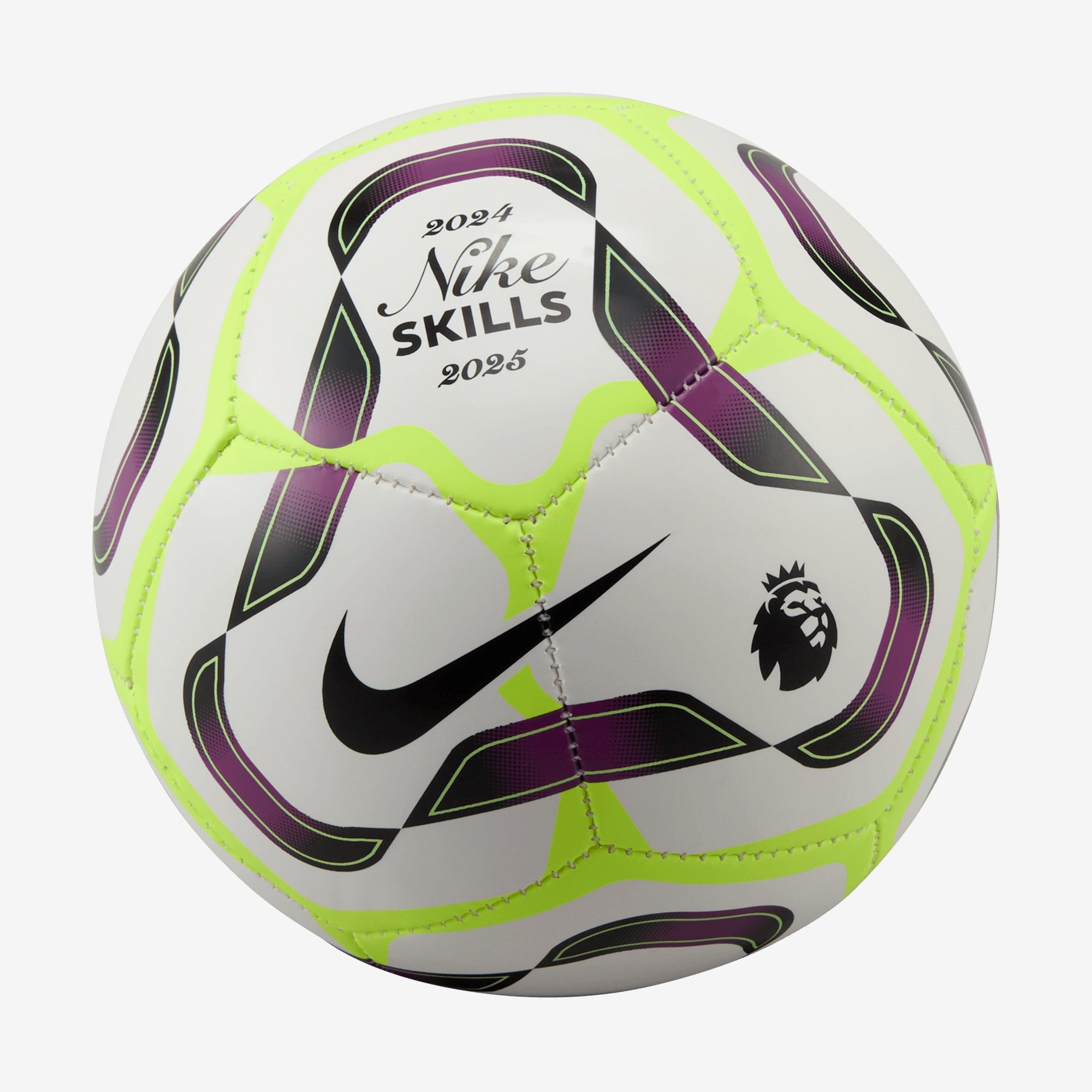 Nike Premier League Skills Soccer Ball - White/Bold Berry/Volt/Black