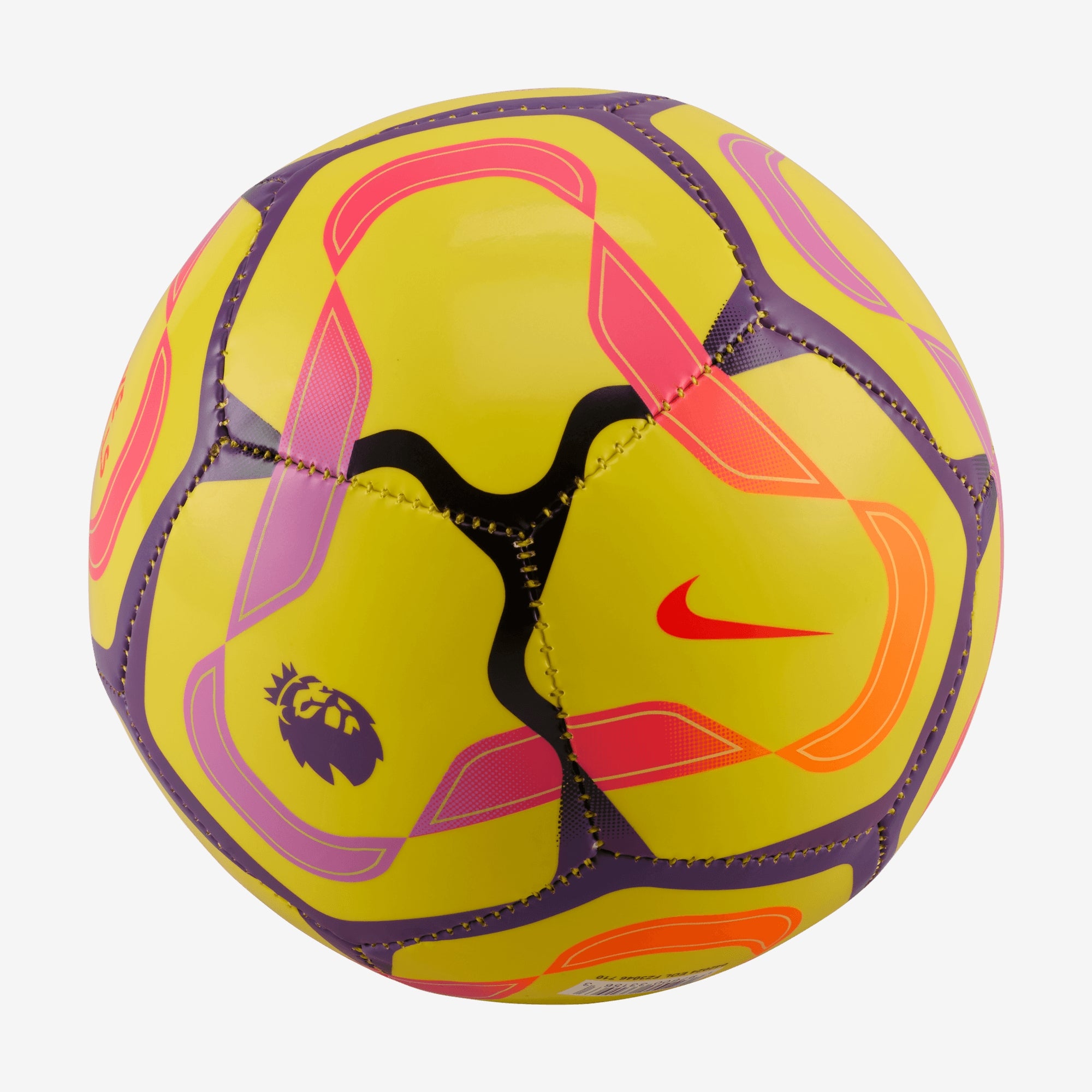 Nike Premier League Skills Soccer Ball - Yellow/Disco Purple/Bright Crimson