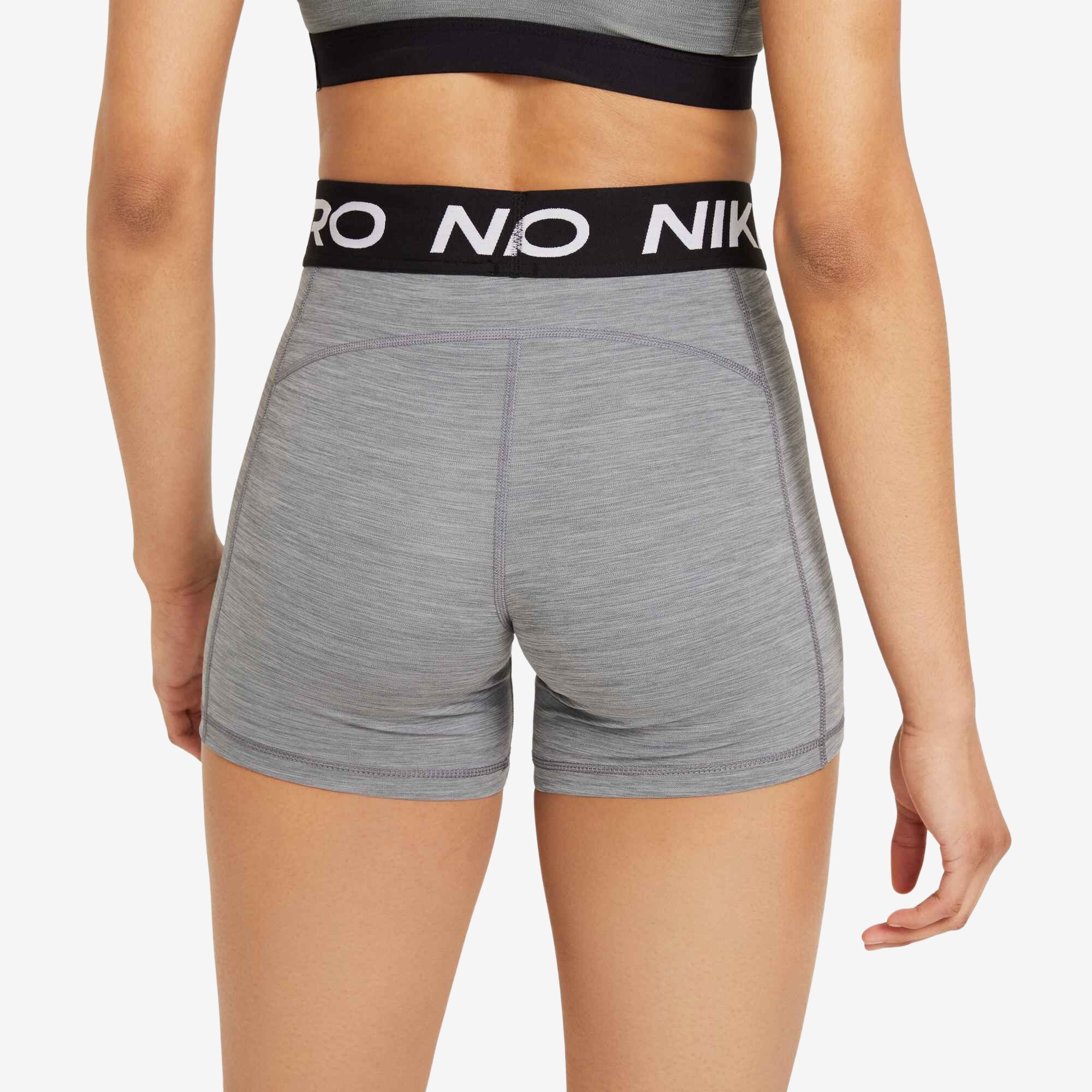 Nike Pro 365 Women's 5" Shorts - Smoke Grey/Htr/Black/Black