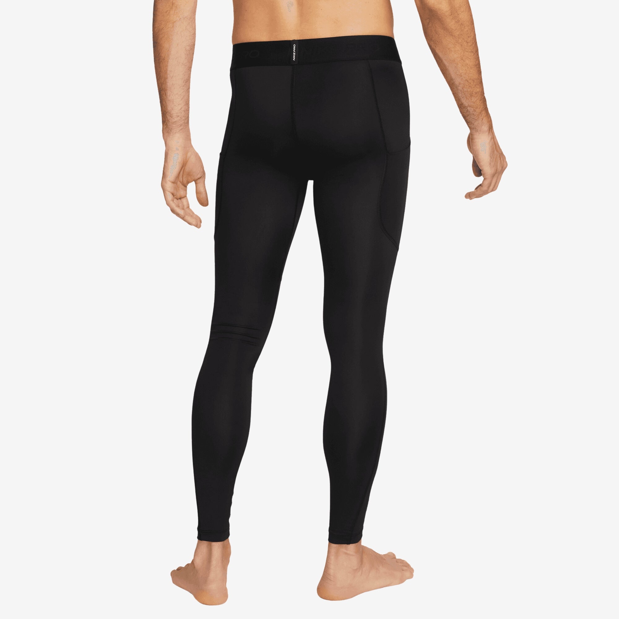 Nike Pro Men's Dri-FIT Fitness Tights - Black/White