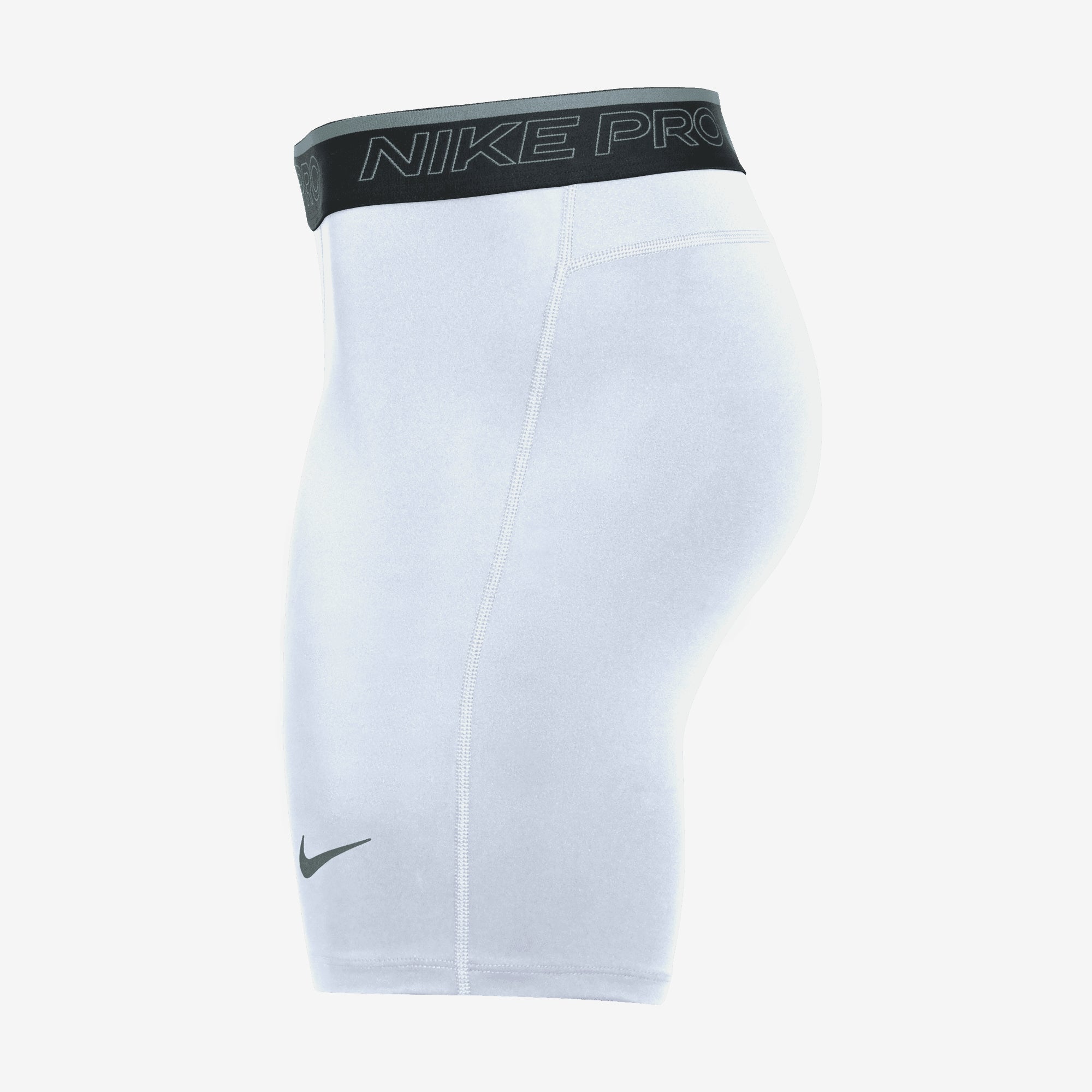 Nike Pro Men's Bike Shorts - White/Cool Grey