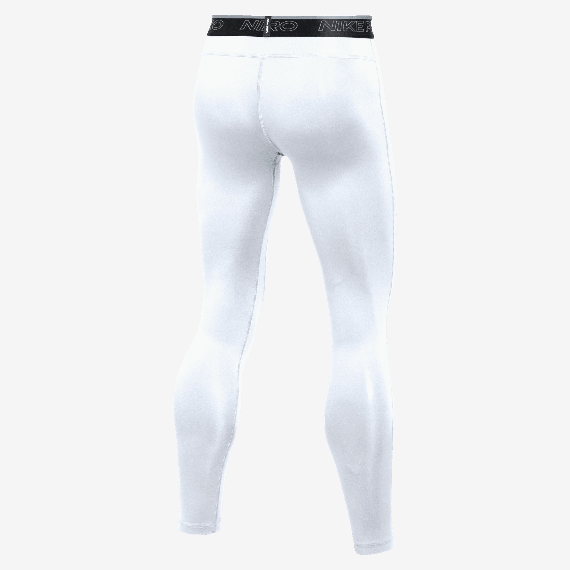 Nike Pro Men's Tights - White/Black