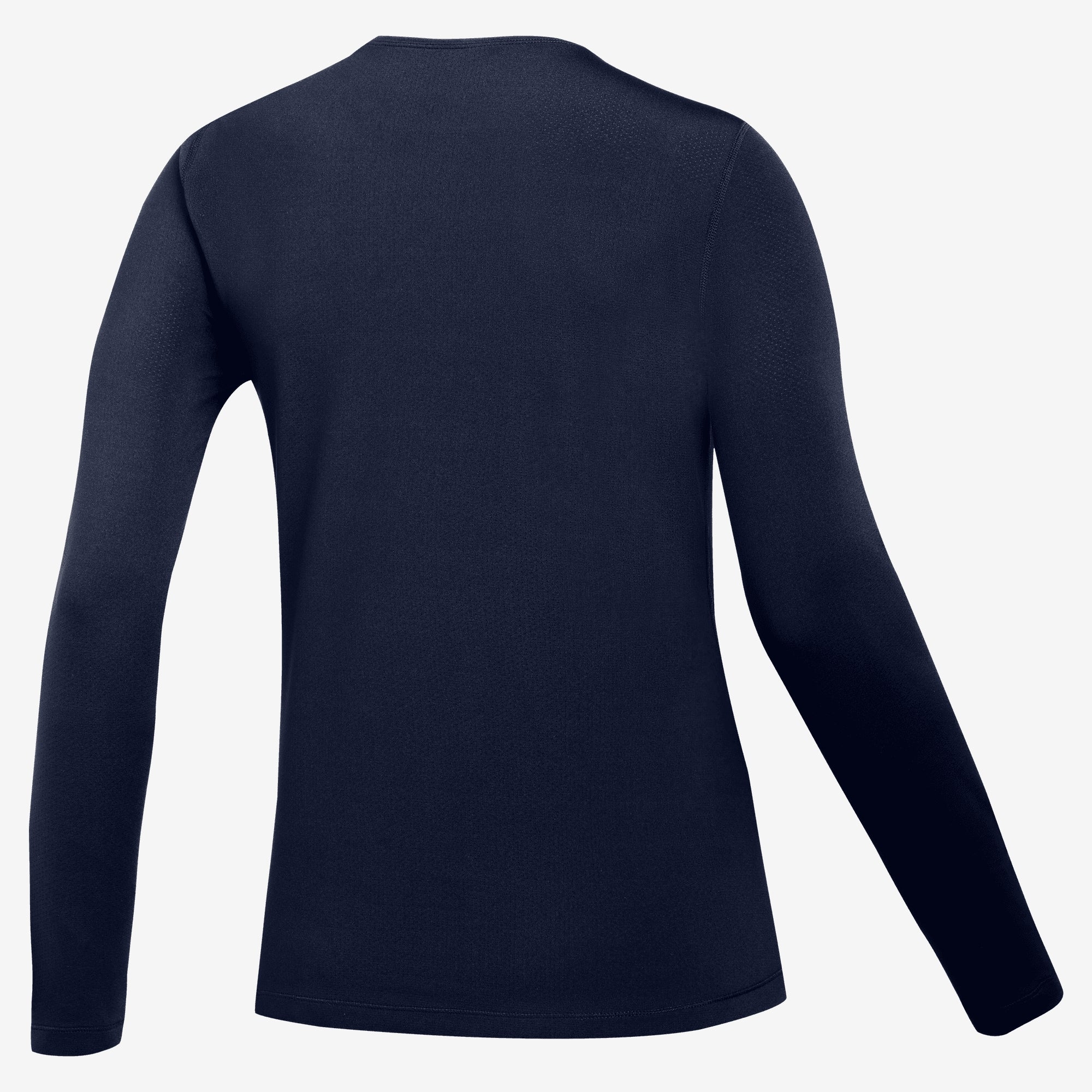 Nike Pro Women's Long-Sleeve Mesh Top - College Navy/White