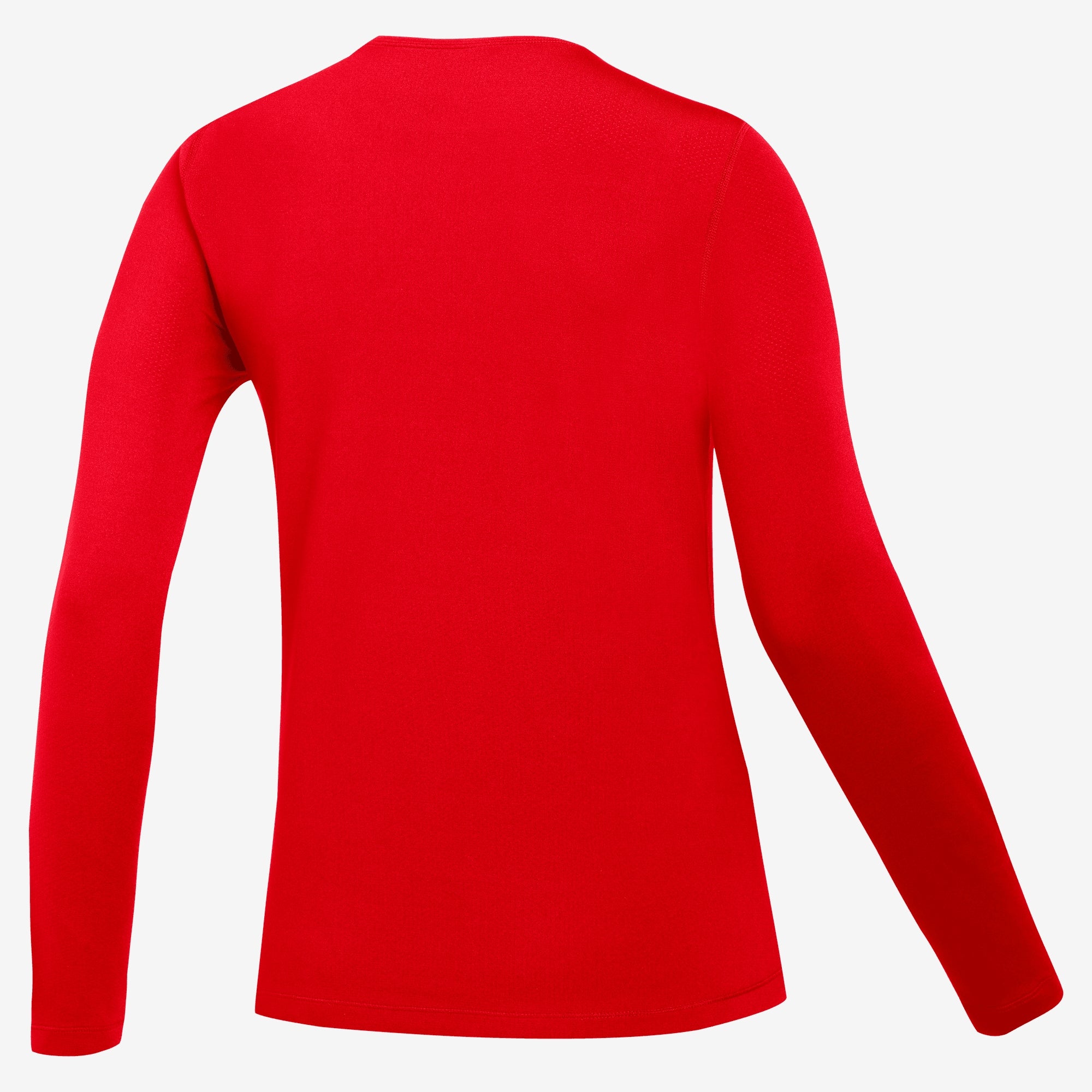 Nike Pro Women's Long-Sleeve Mesh Top - University Red/White