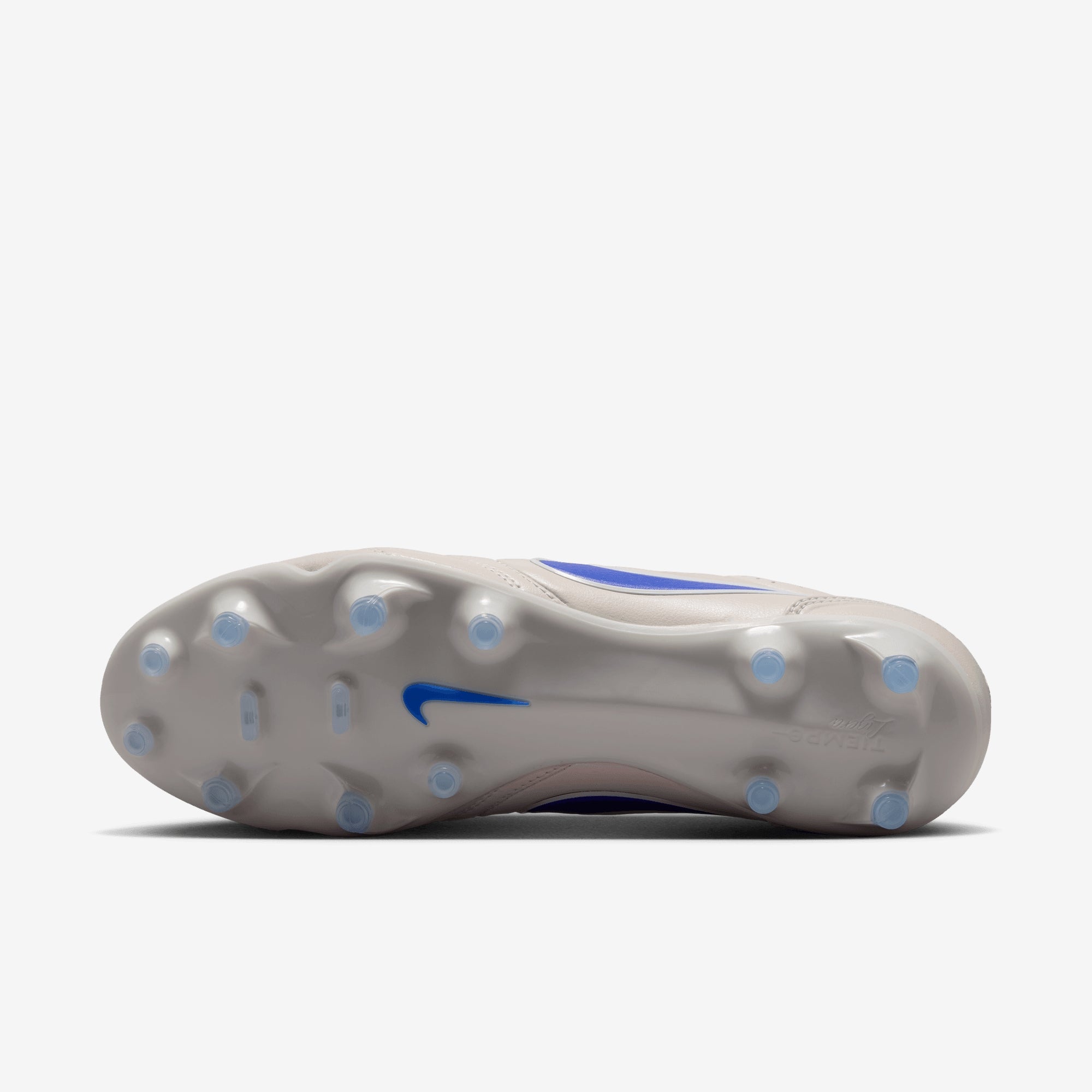 Nike Tiempo Ligera Pro Firm-Ground Low-Top Soccer Cleats - Chalk/Racer Blue-White
