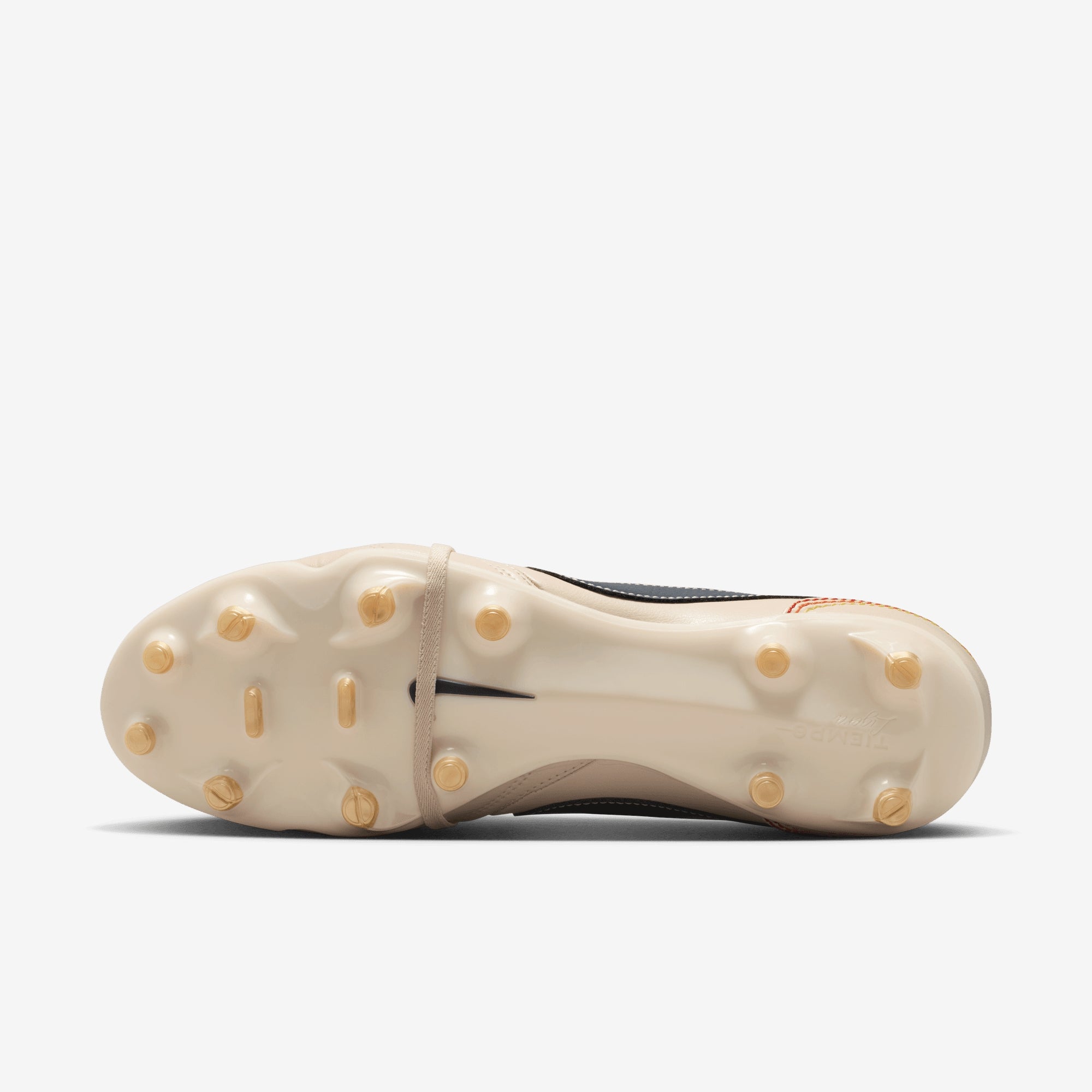 Nike Tiempo Ligera Pro Firm-Ground Low-Top Soccer Cleats - Pearl White/Dark Obsidian