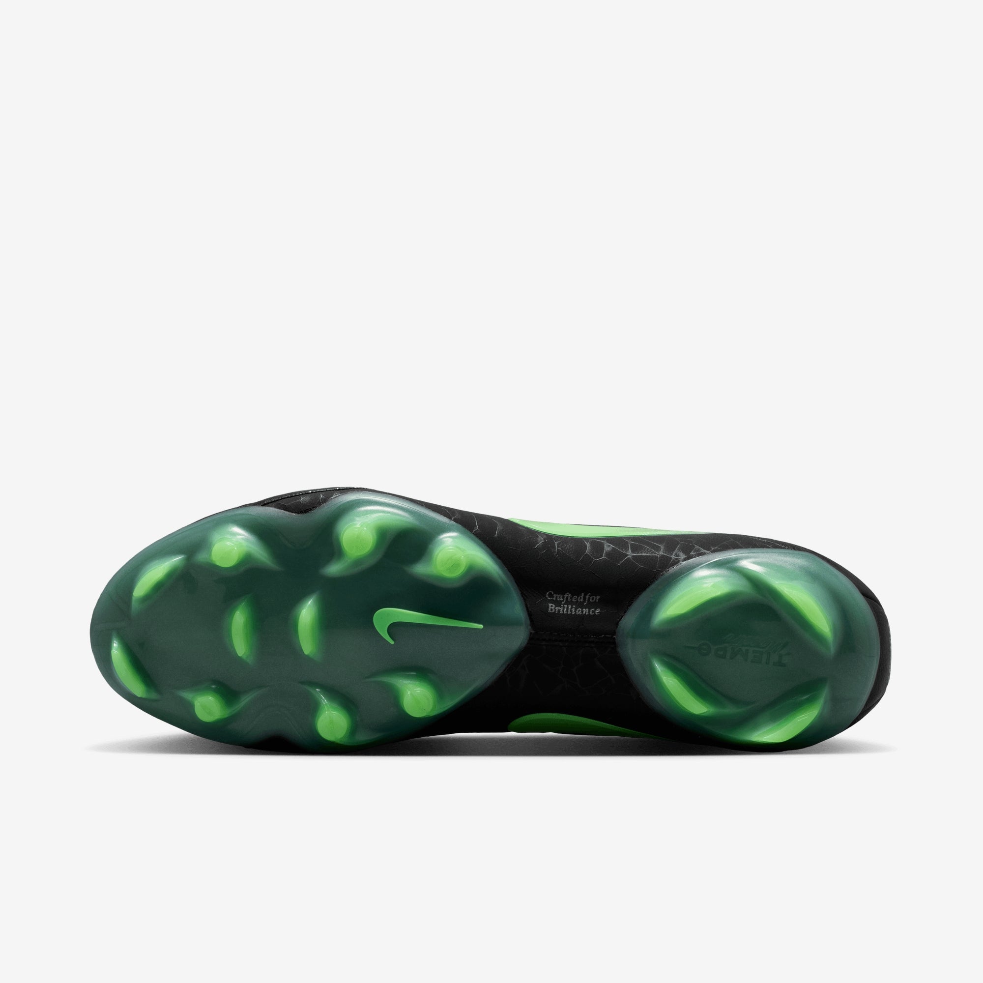 Nike Tiempo Maestro Elite Firm-Ground Low-Top Soccer Cleats - Black/Illusion Green-Black