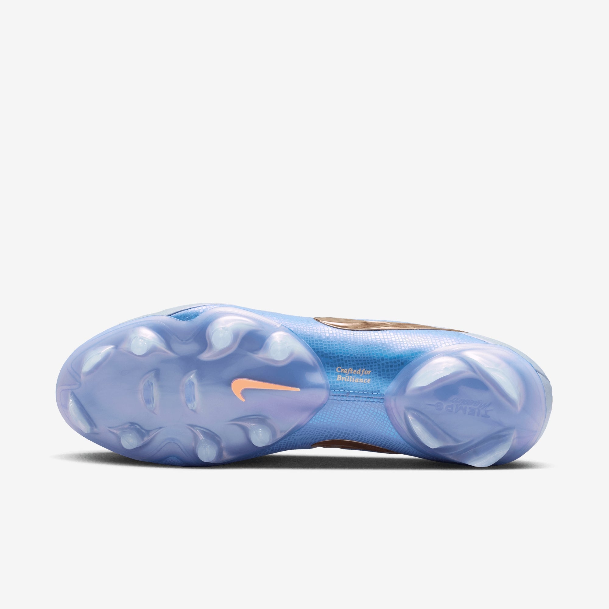 Nike Tiempo Maestro Elite LV8 Firm-Ground Low-Top Soccer Cleats - Ghost/Crimson Tint-Royal Pulse