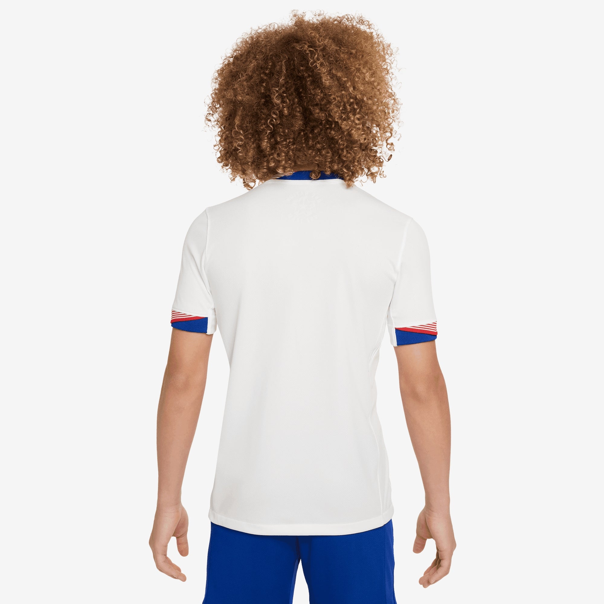 Nike USMNT 2024 Stadium Home Big Kids' Dri-FIT Soccer Replica Jersey - White