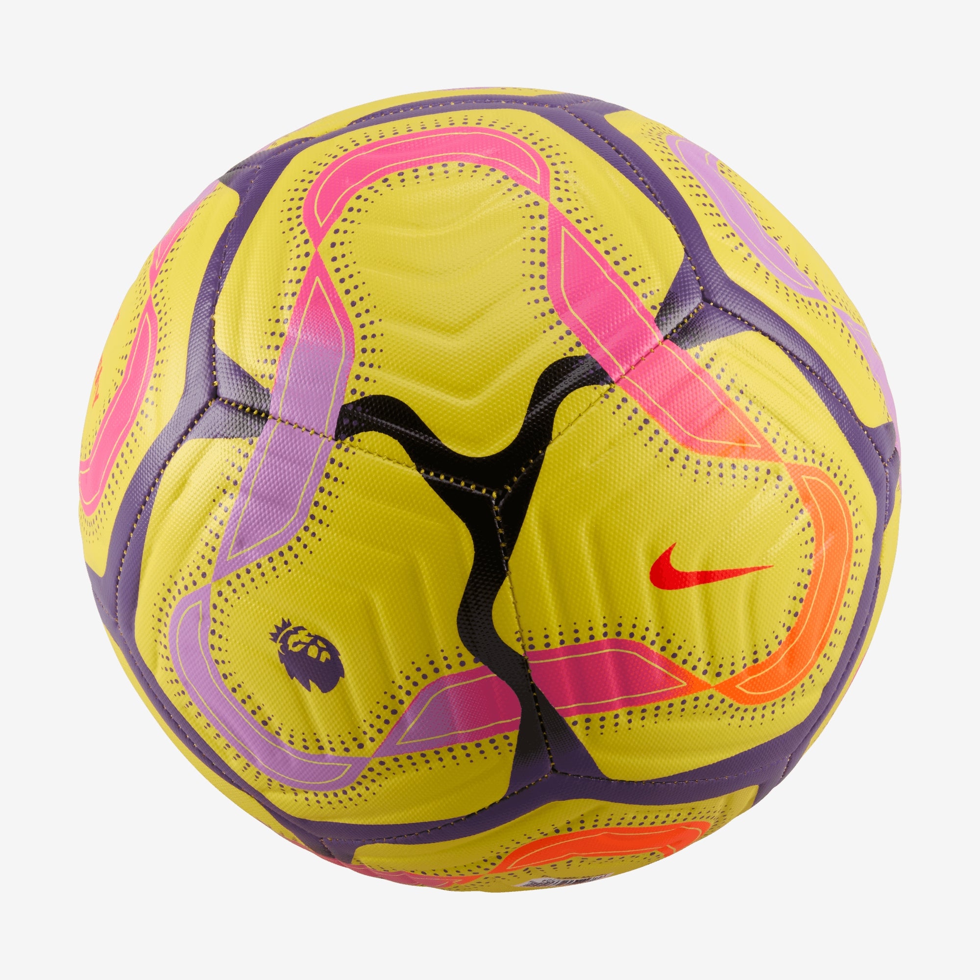 Nike Premier League Academy Soccer Ball - Yellow/Disco Purple/Bright Crimson