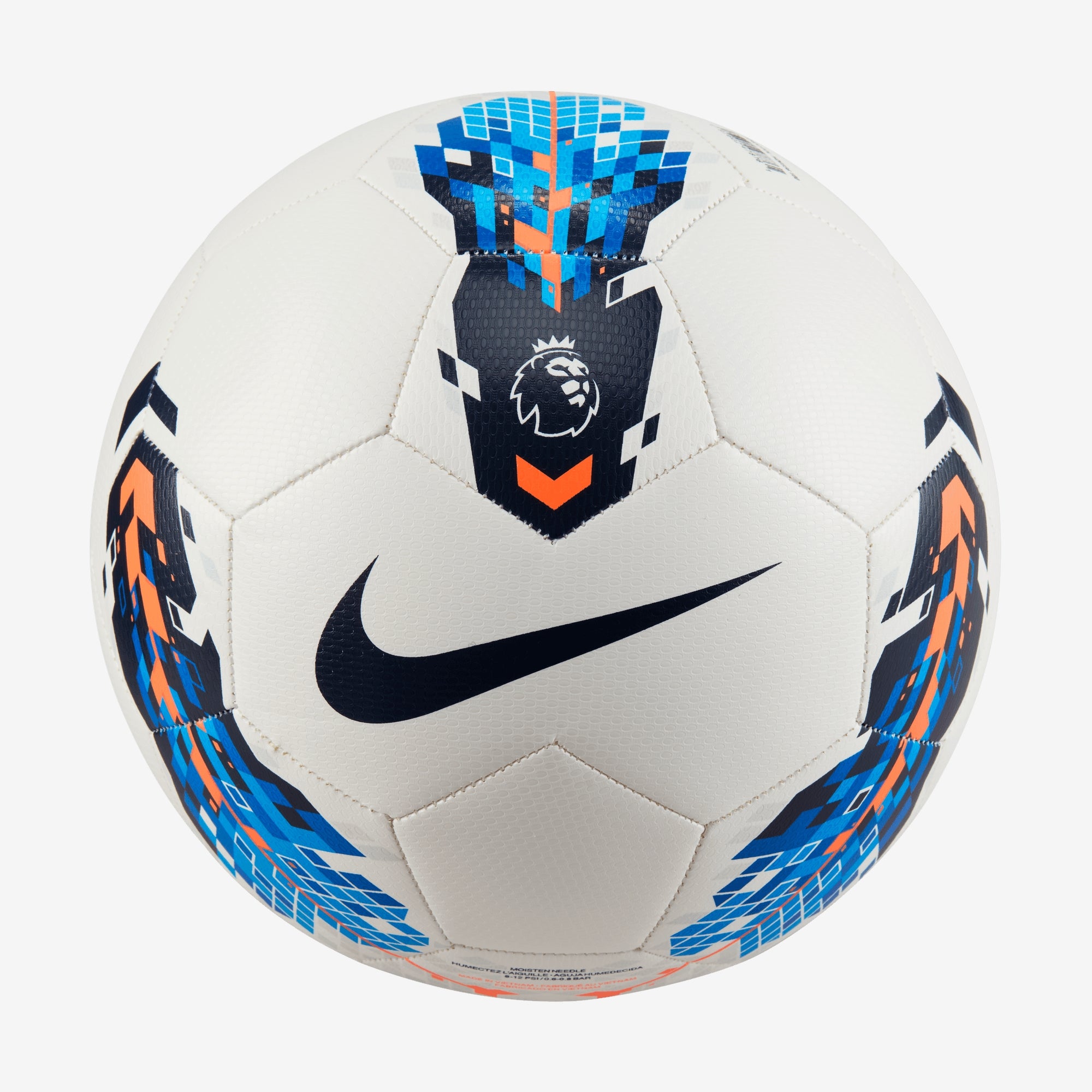 Premier League Heritage Seitiro-HQ0336-100 Soccer Ball - White/Blue/Orange/Blue