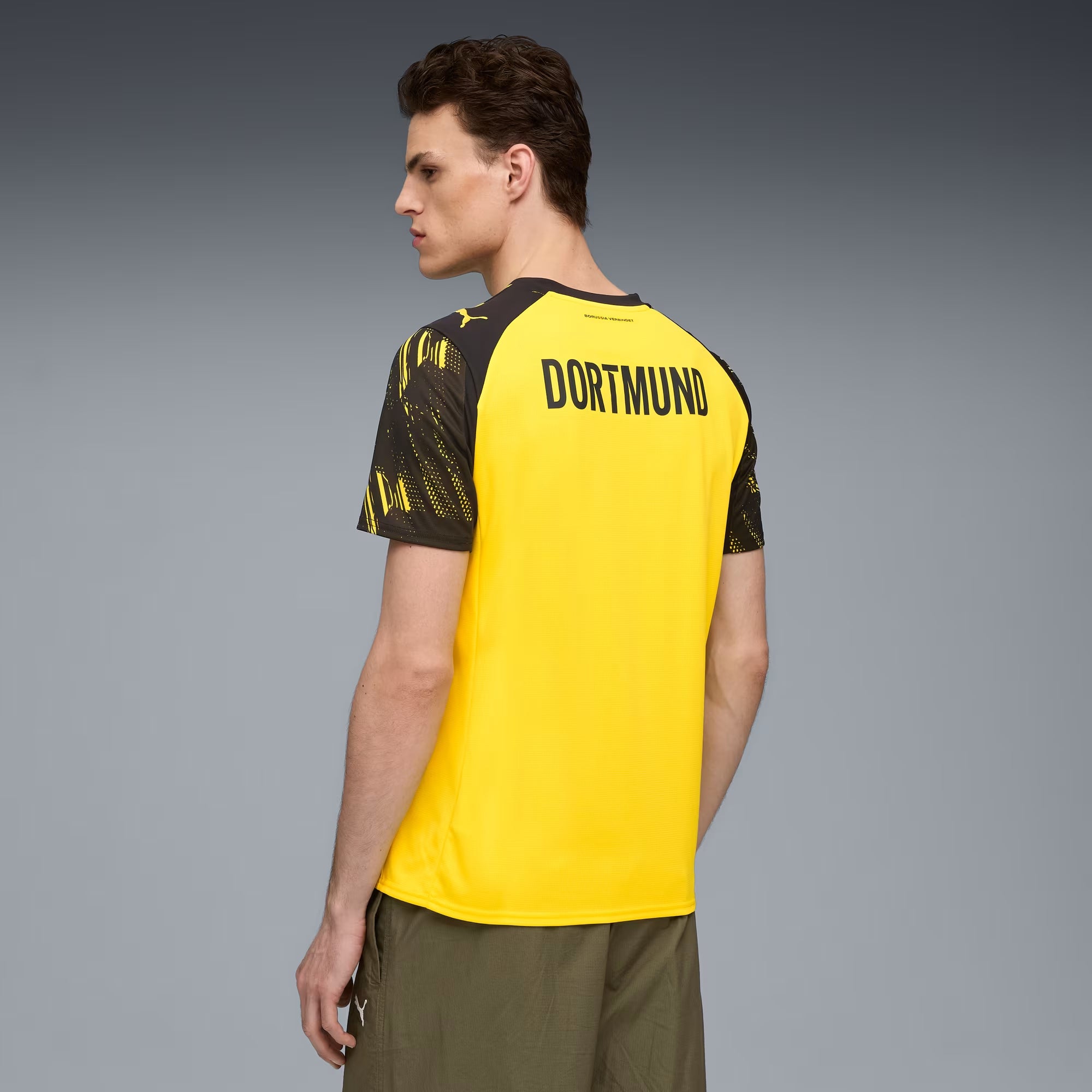PUMA Borussia Dortmund 2025/26 Stadium Home Men's Soccer Replica