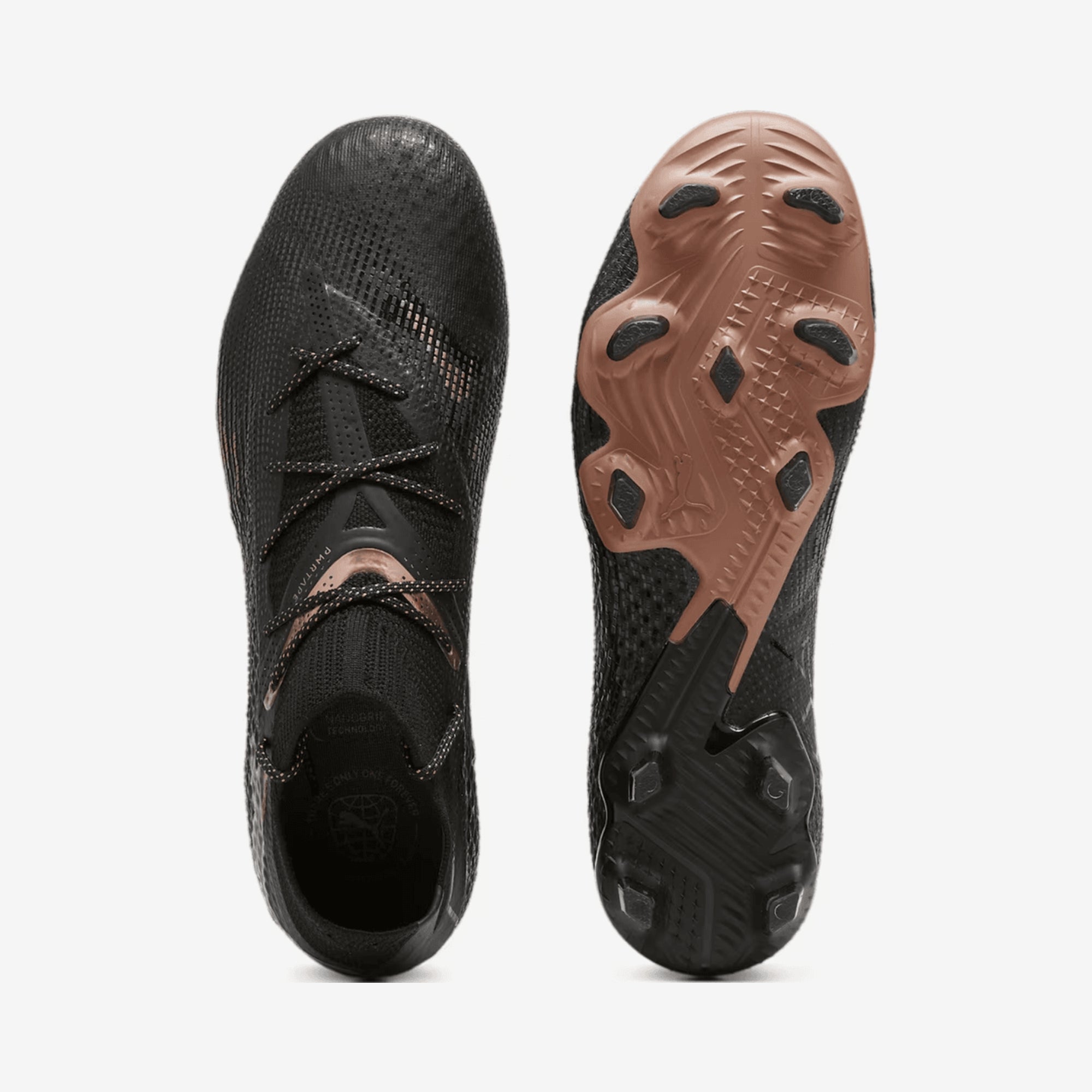 PUMA FUTURE 7 ULTIMATE Firm/Artificial-Ground Low-Top Soccer Cleats - PUMA Black-Copper Rose