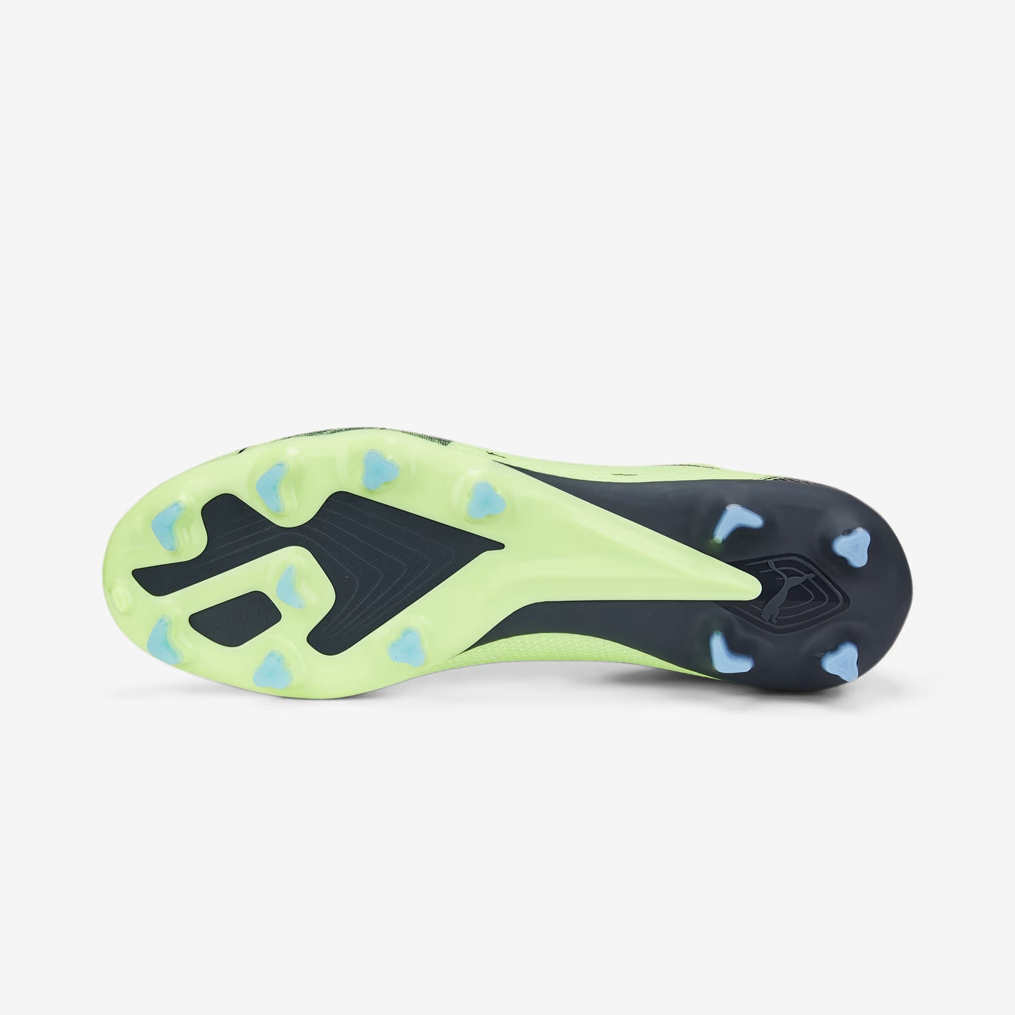 PUMA ULTRA MATCH Firm/Artificial-Ground Low-Top Soccer Cleats - Fizzy Light-Parisian Night-Blue Glimmer