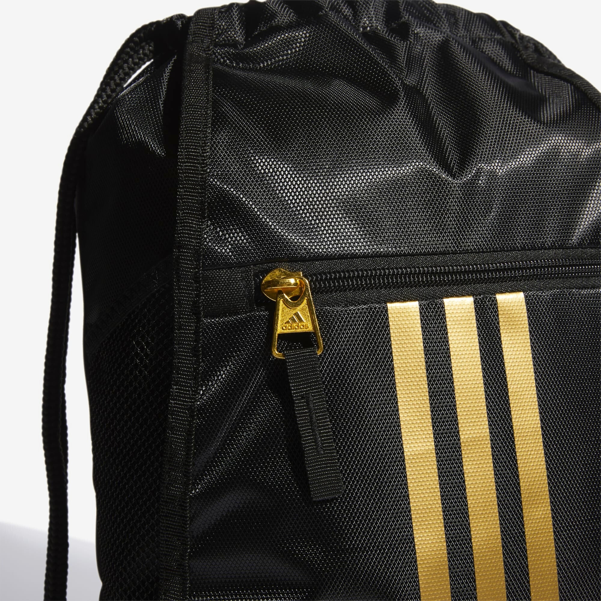 adidas Alliance Sackpack - Black / Gold Metallic