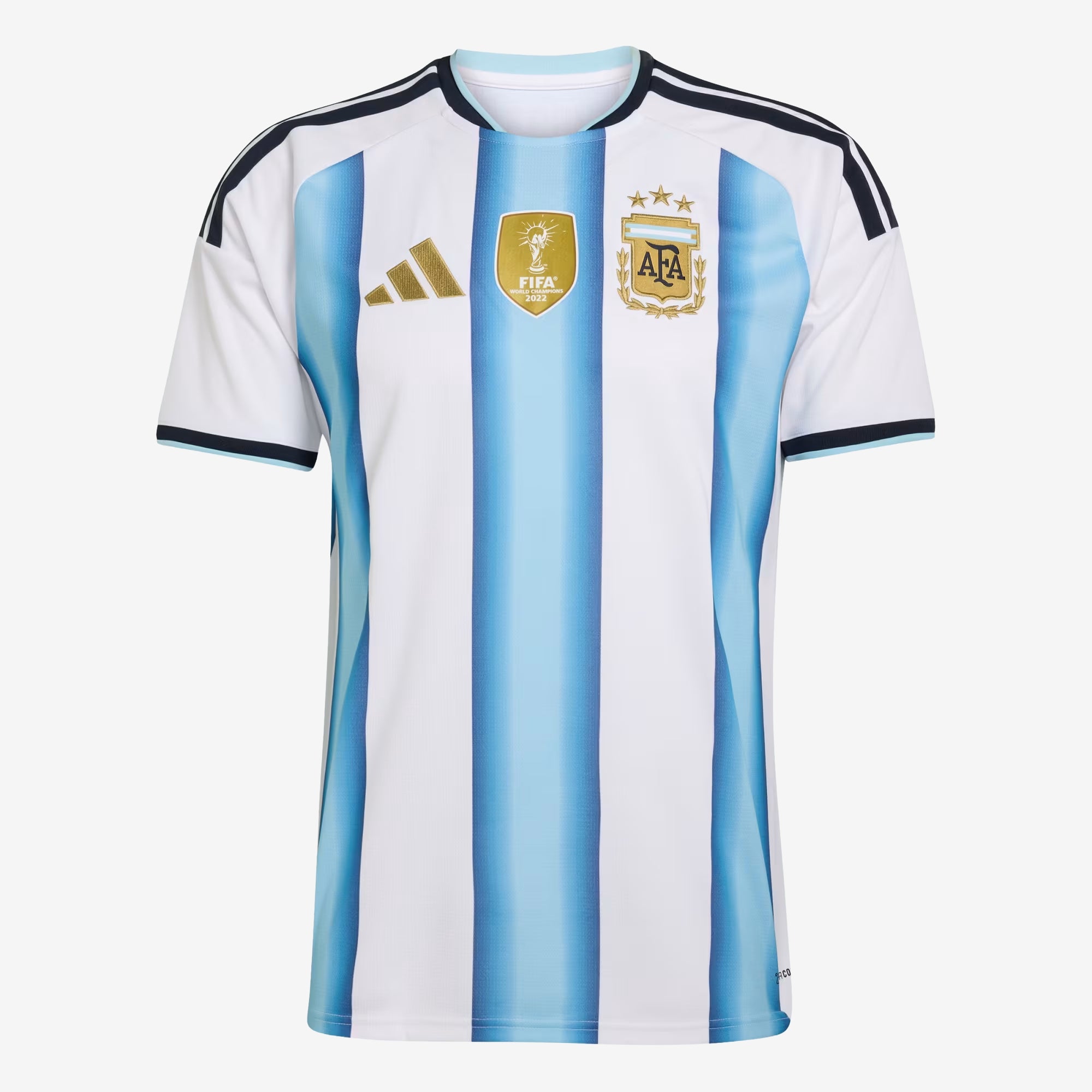 adidas Argentina 2026 Stadium Home Men's Soccer Jersey - White / Icey Blue / Light Blue