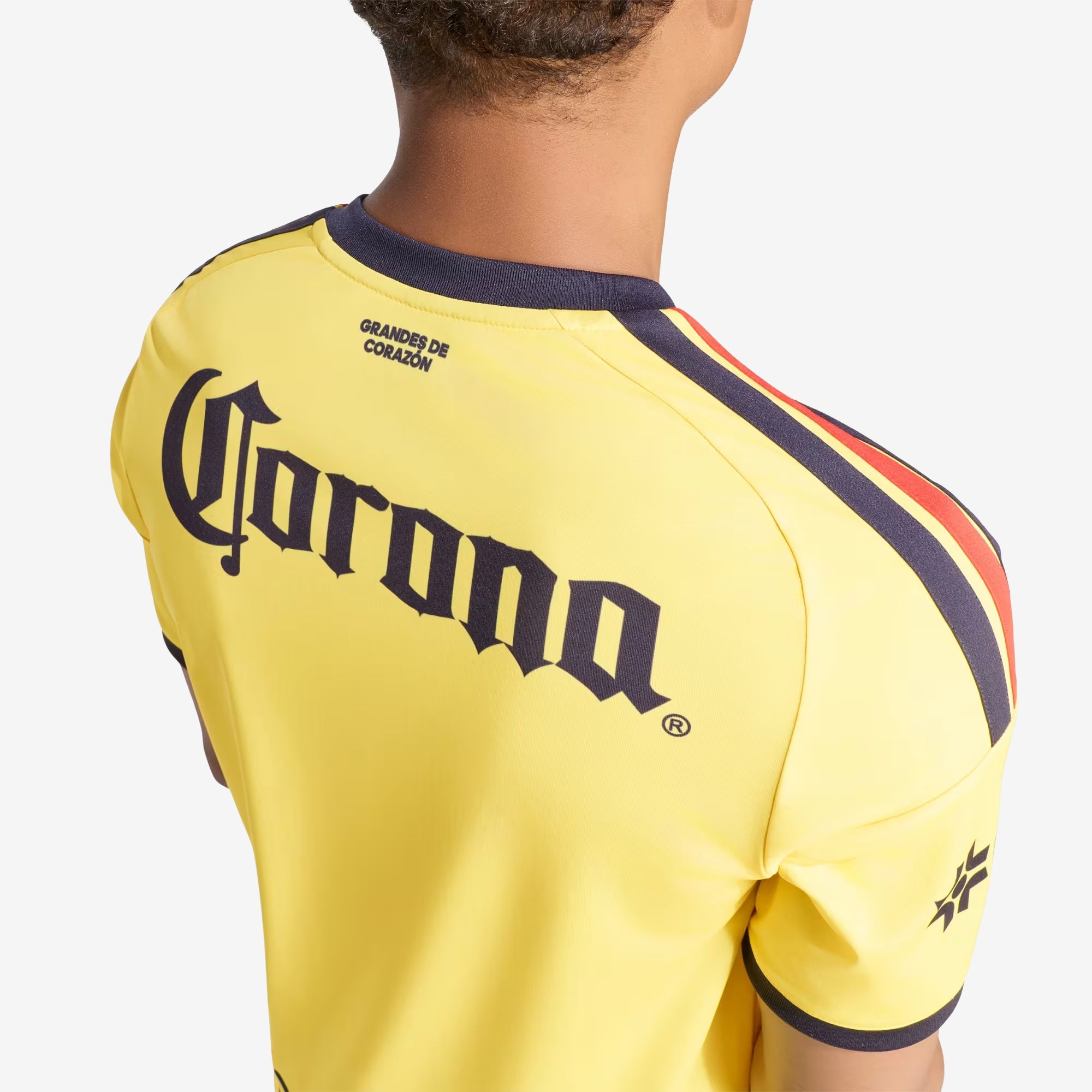 adidas Club America 2026/27 Stadium Home Men's Soccer Jersey - Impact Yellow / Legend Ink
