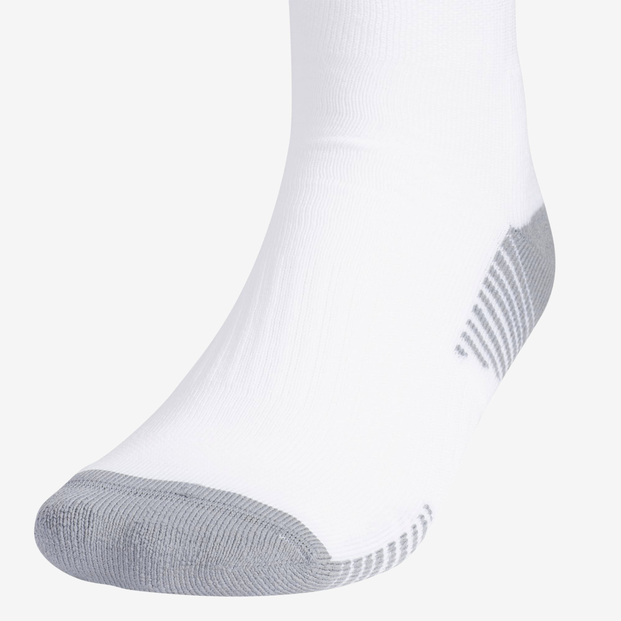 adidas Copa Zone Cushion 5 Cushioned Over-the-Calf Socks - White / White