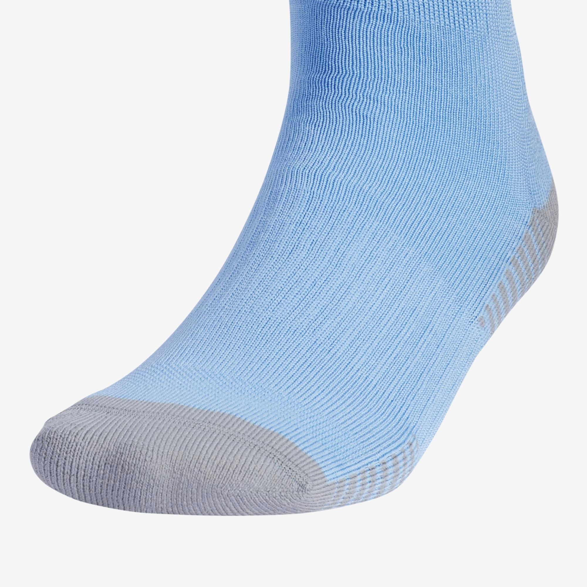 adidas Copa Zone Cushion 5 Cushioned Over-the-Calf Socks - Team Light Blue / White