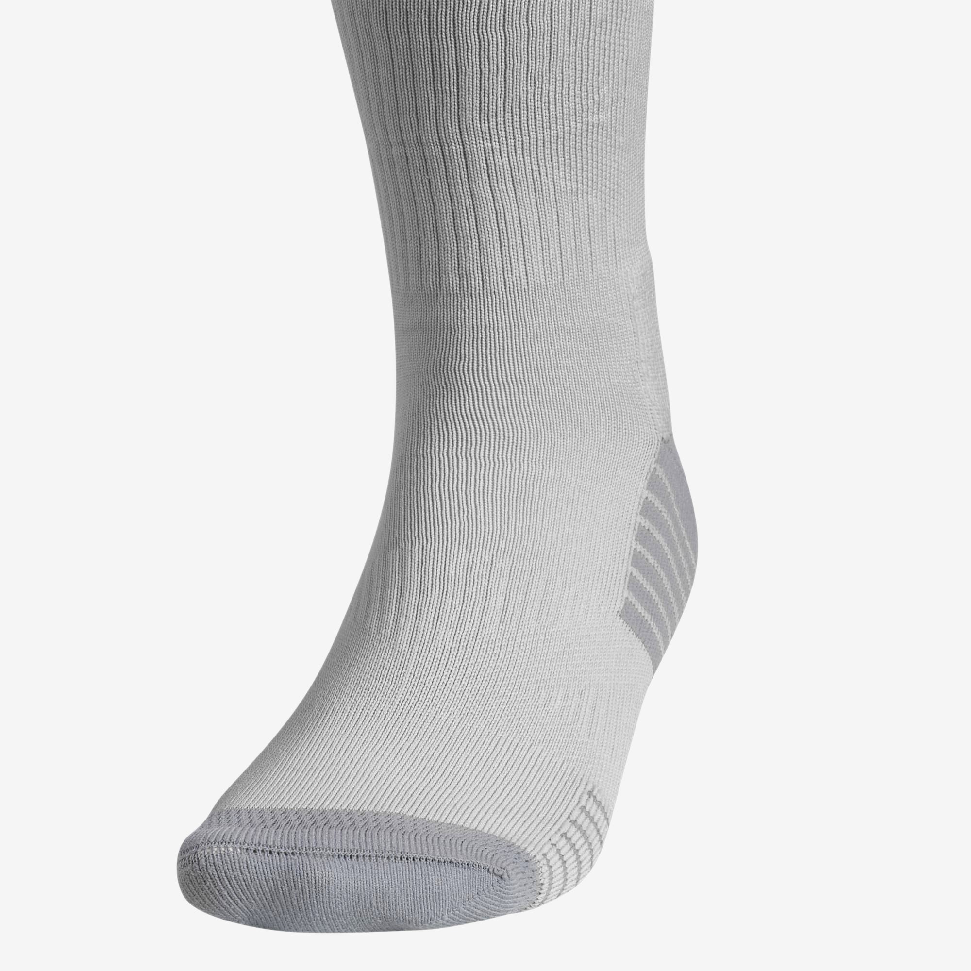 adidas Copa Zone Cushioned Over-the-Calf Socks - Light Grey