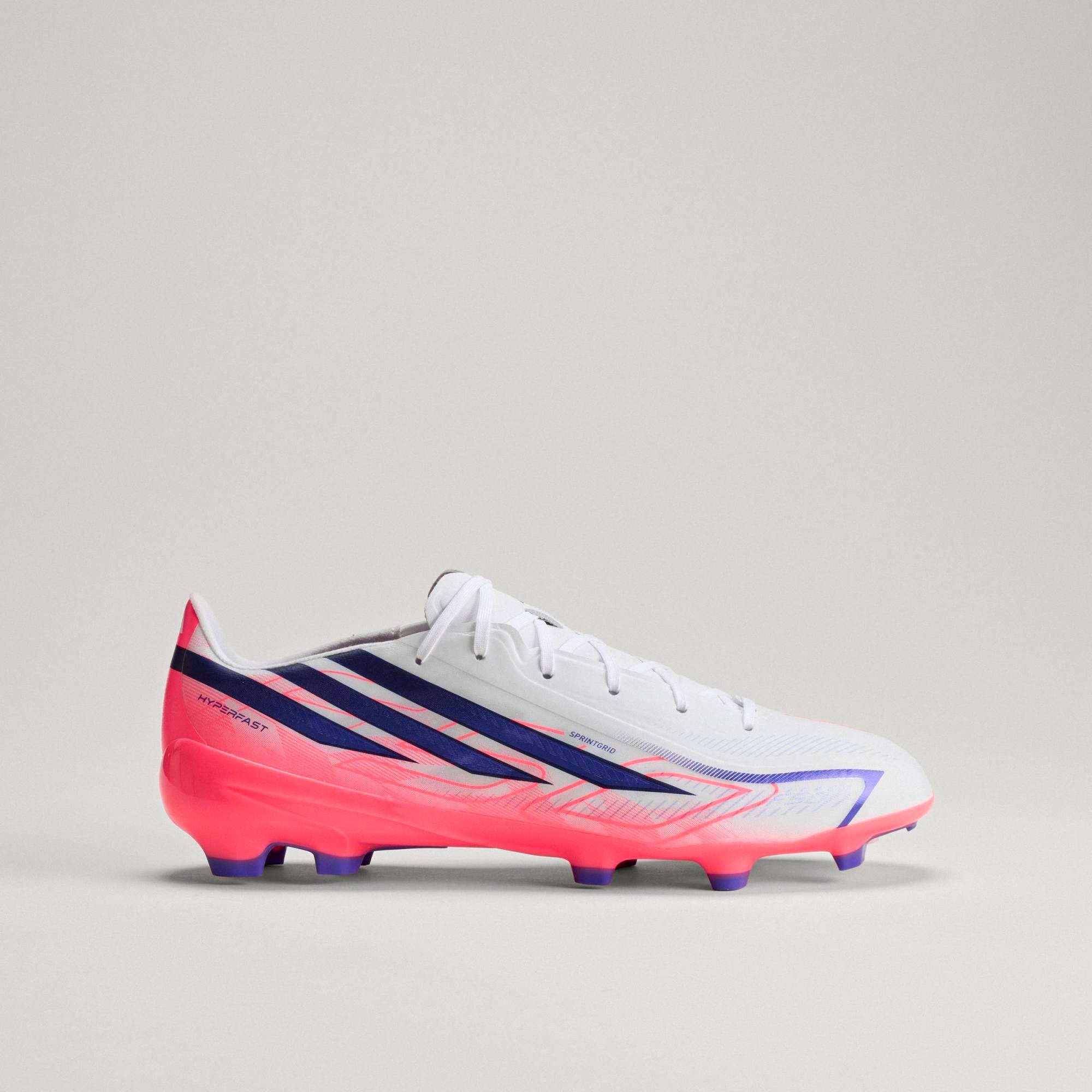 adidas F50 Hyperfast League Firm-Ground Low-Top Soccer Cleats (White)