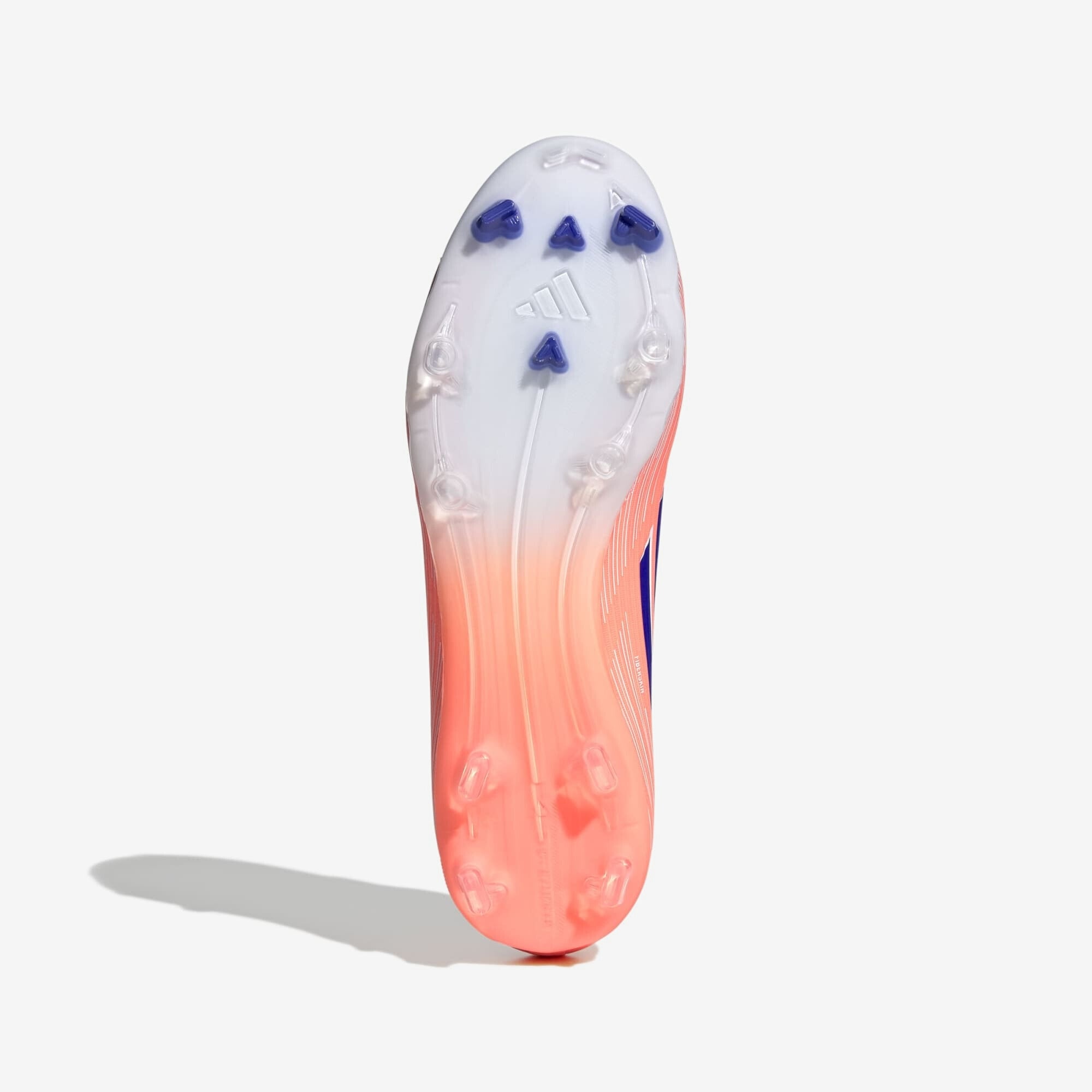 adidas F50 League Firm/Multi-Ground Low-Top Soccer Cleats - Beam Orange / Lucid Blue / Cloud White