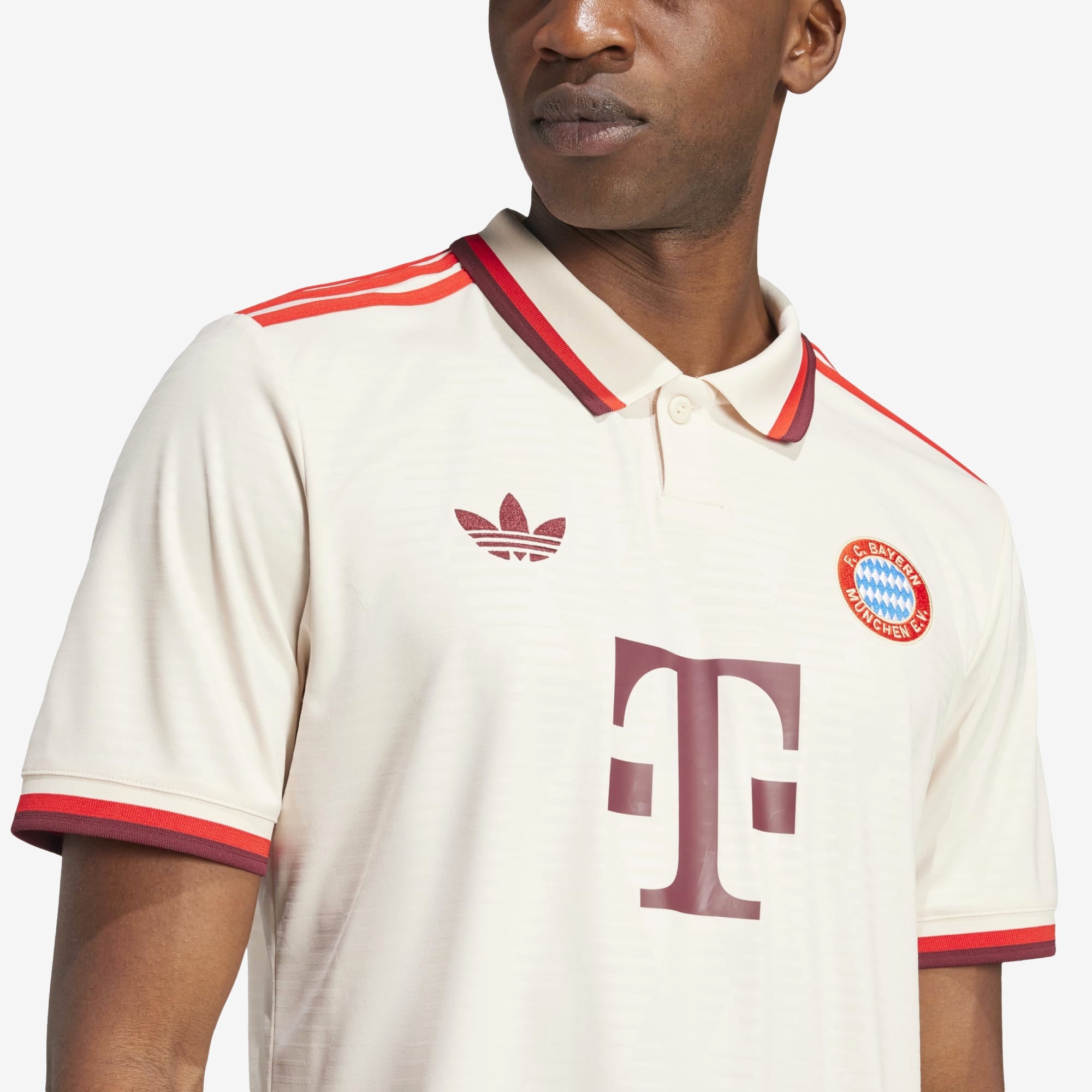 adidas FC Bayern 2024/25 Stadium Third Men's AEROREADY Soccer Replica Jersey - Linen