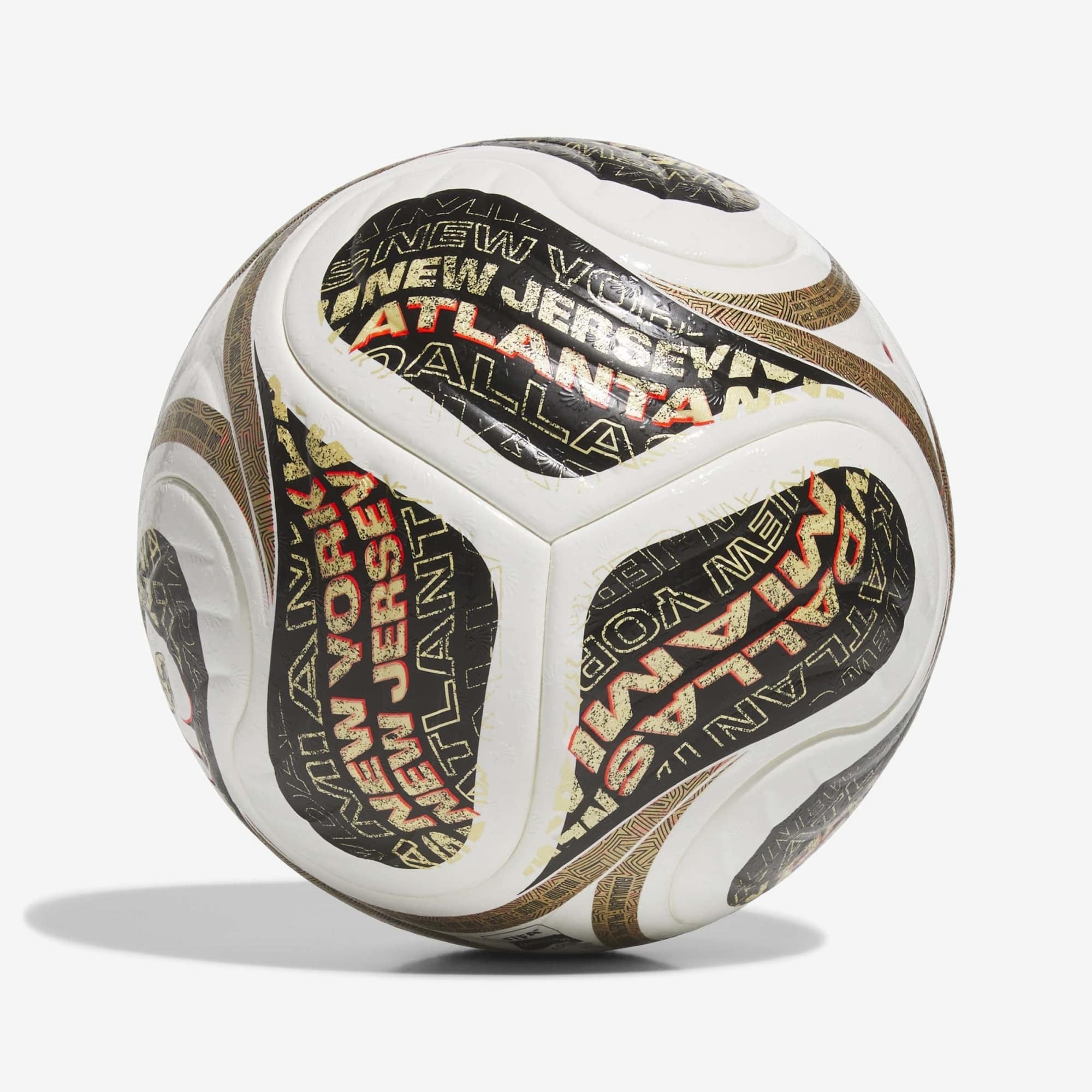 adidas FIFA World Cup 2026 Trionda Finals Pro Soccer Ball - White / Black / Gold Met.