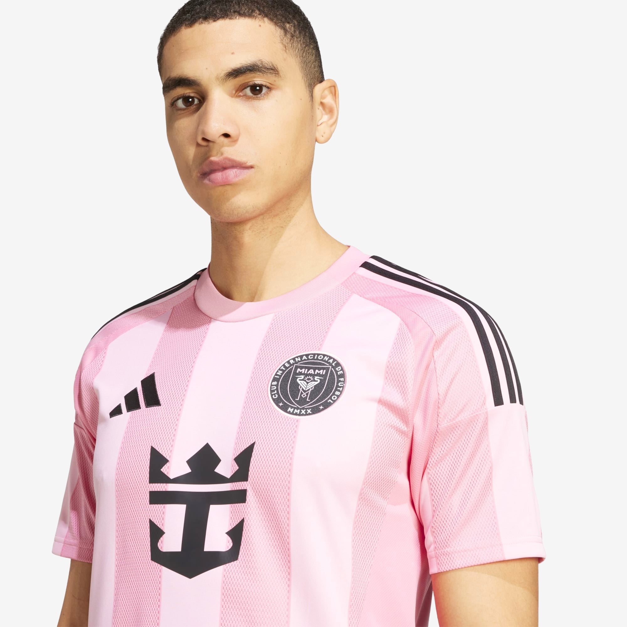 adidas Inter Miami CF 2025/26 Stadium Home Men's AEROREADY Soccer Replica Jersey - Easy Pink