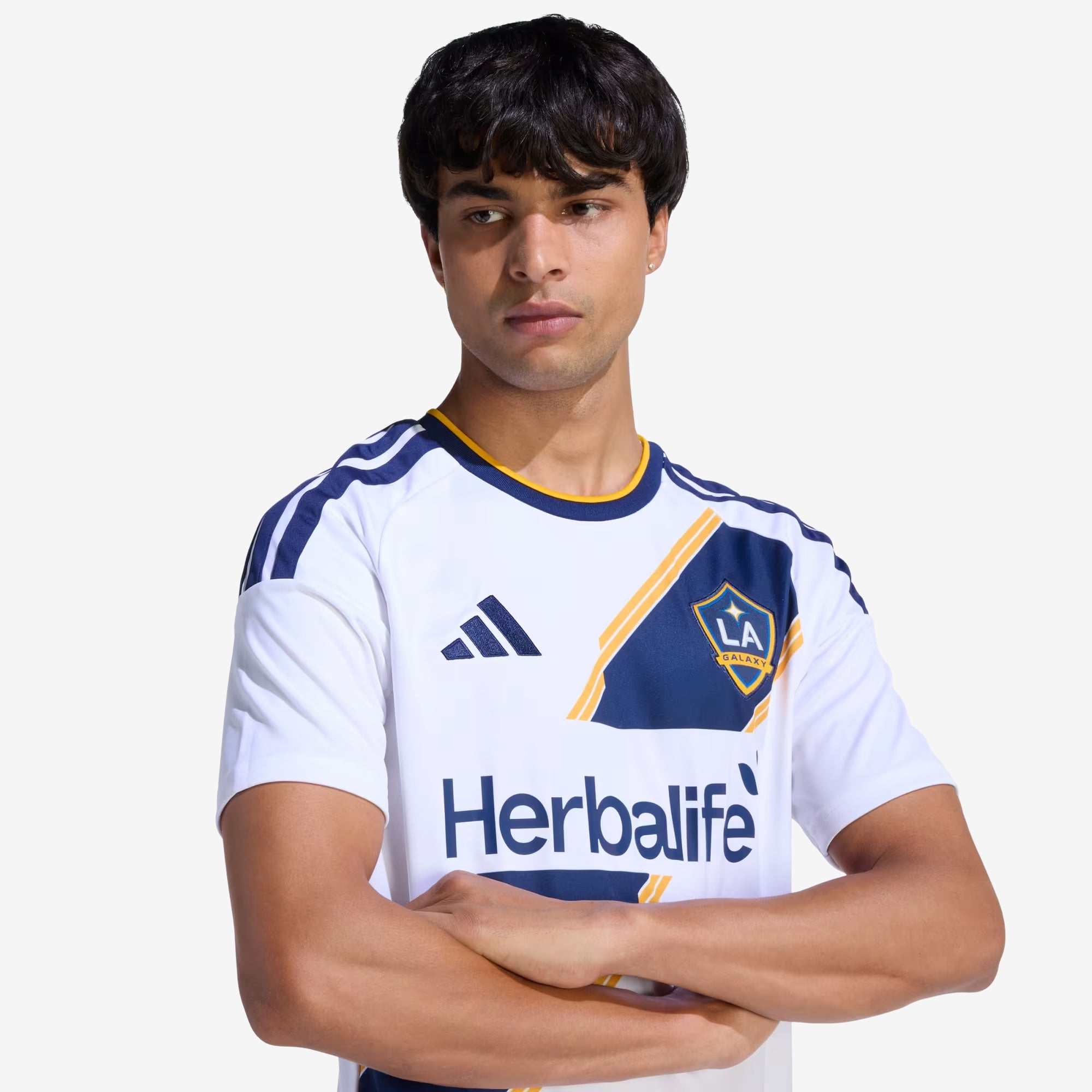 adidas LA Galaxy 2026/27 Stadium Home Men's Soccer Jersey - White