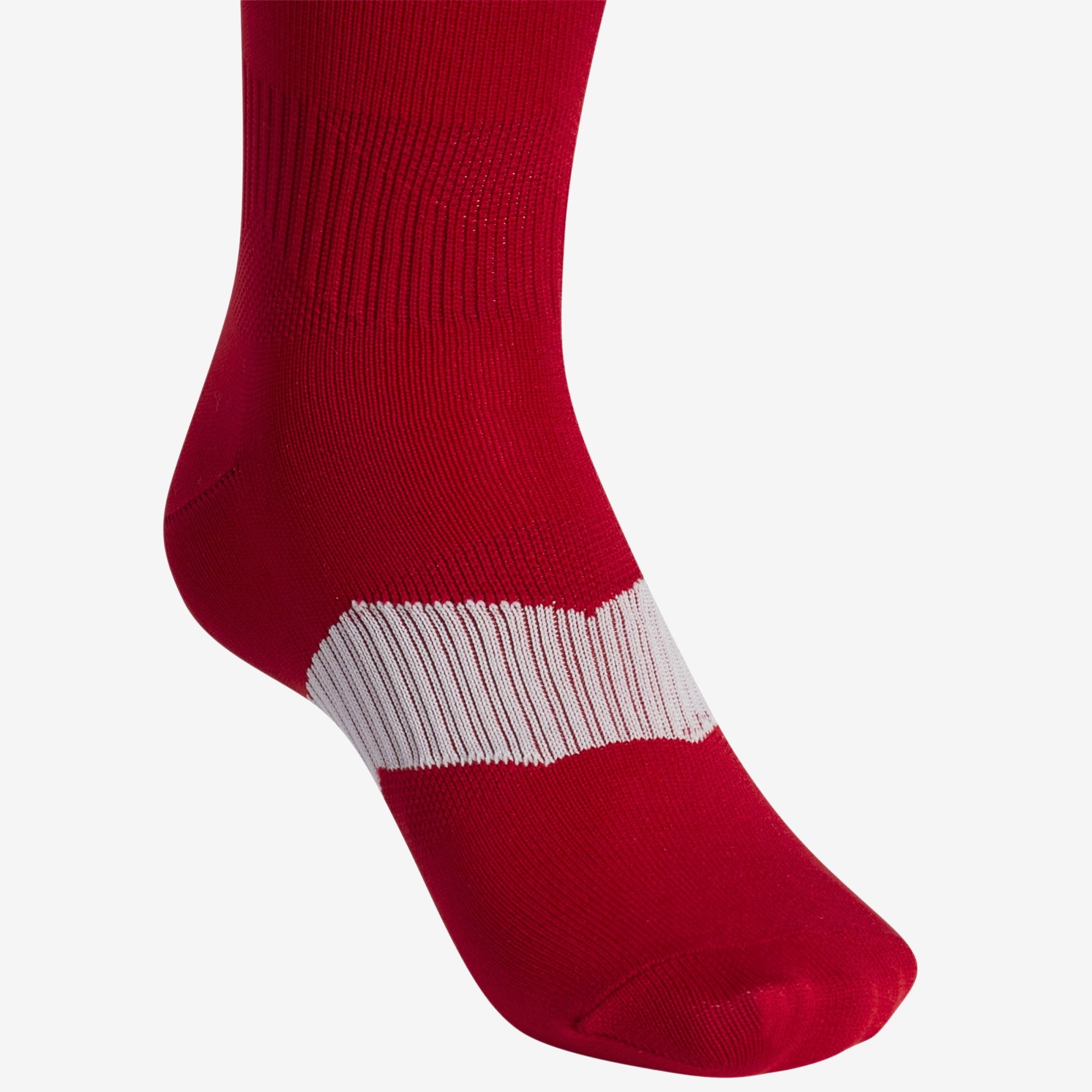 adidas Metro Over-the-Calf Socks - Team Power Red / Clear Grey / White