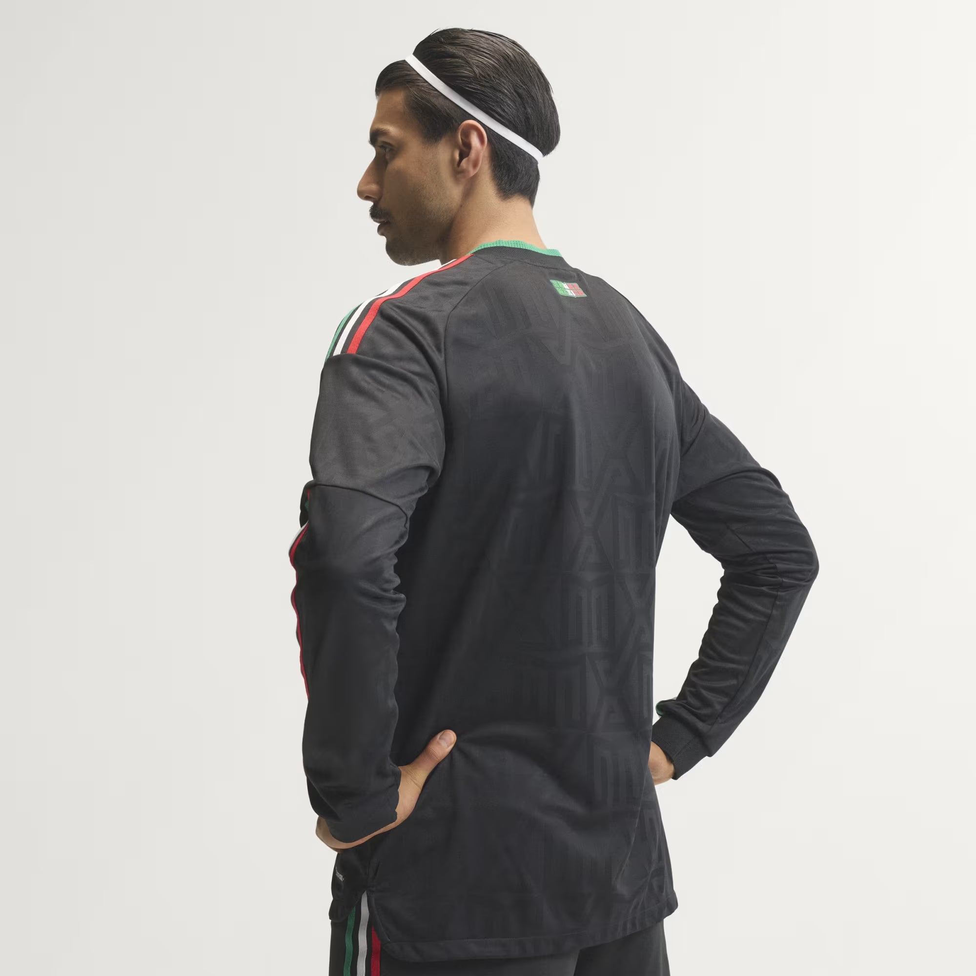 adidas Mexico 2026 Match Third Men's Soccer Long-Sleeve Jersey - Black