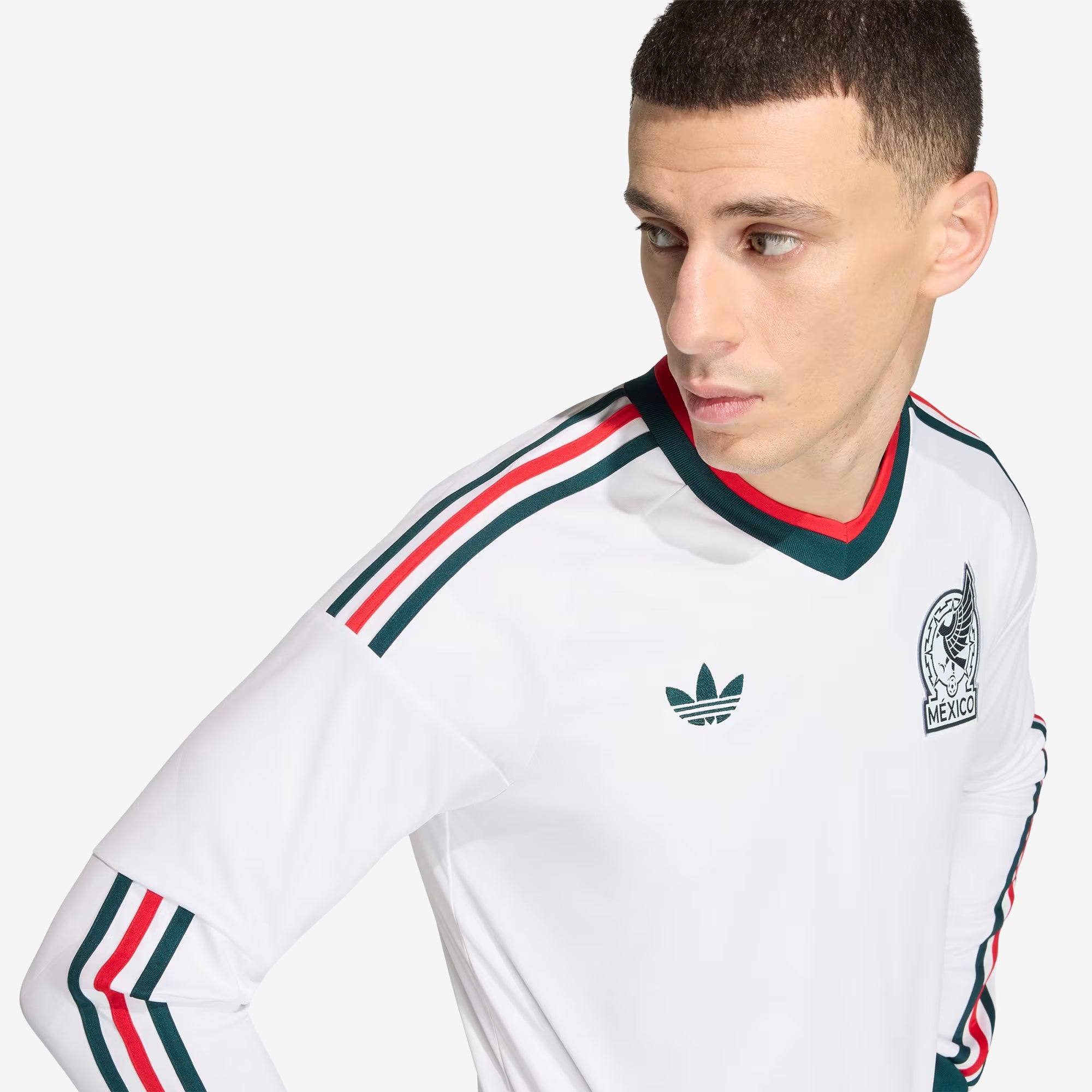 adidas Mexico 2026 Stadium Away Men's Soccer Long-Sleeve Jersey