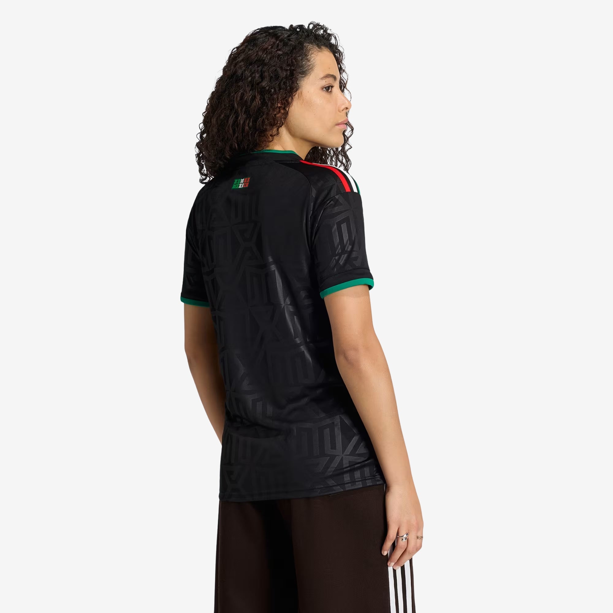 adidas Mexico 2026 Stadium Third Women's Soccer Jersey - Black