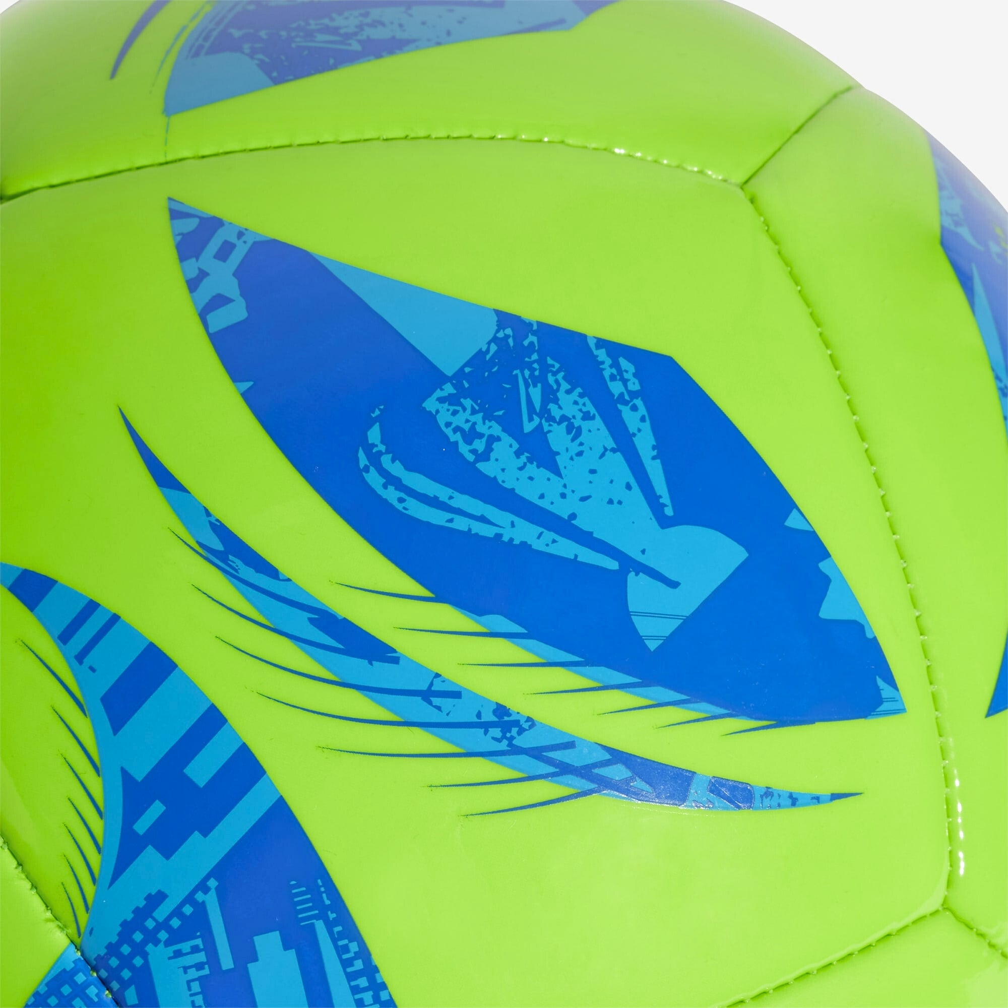 adidas MLS 25 Club Soccer Ball - Green / Blue / Solar Blue