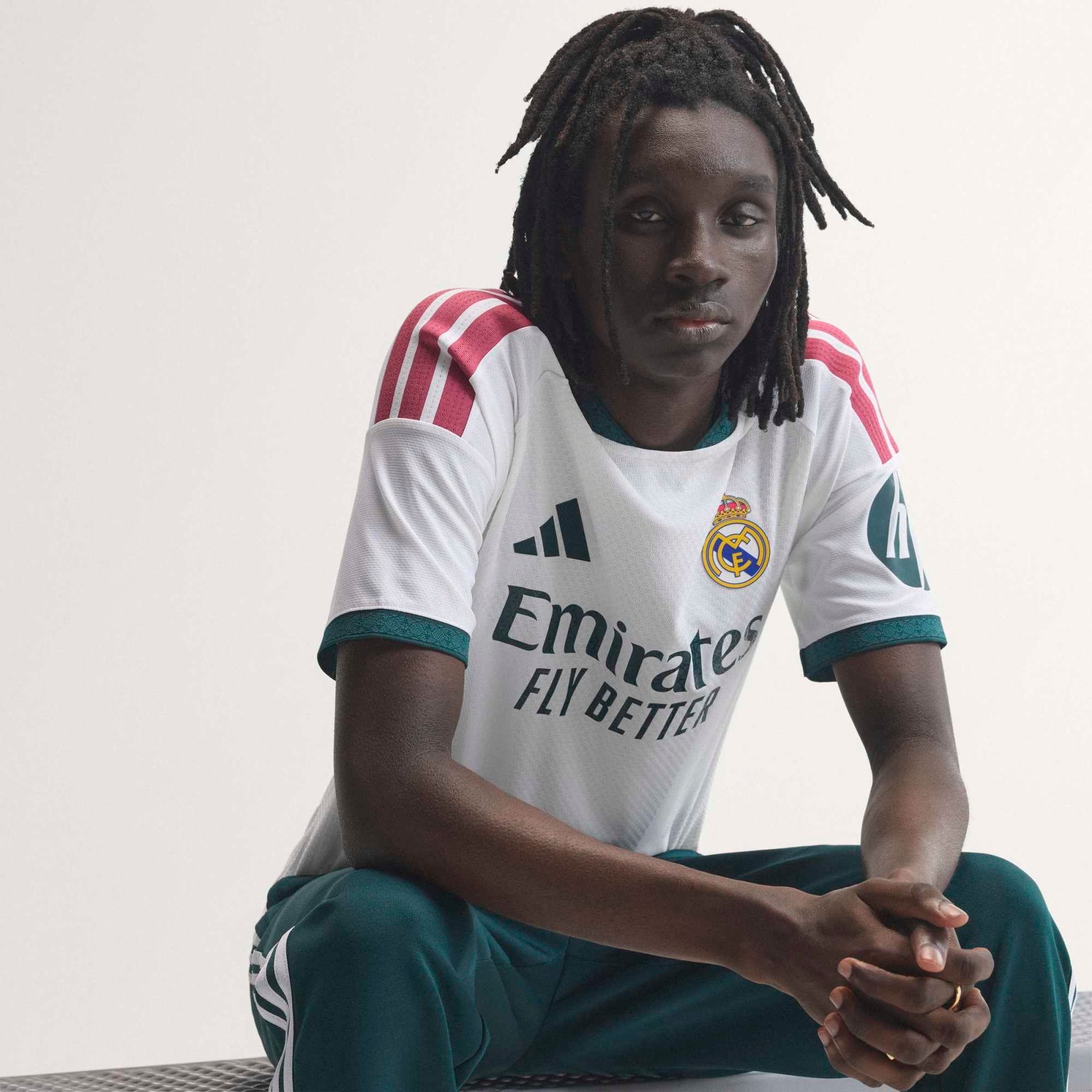 adidas Real Madrid 2026/27 Match Home Men's Soccer Authentic Jersey - White
