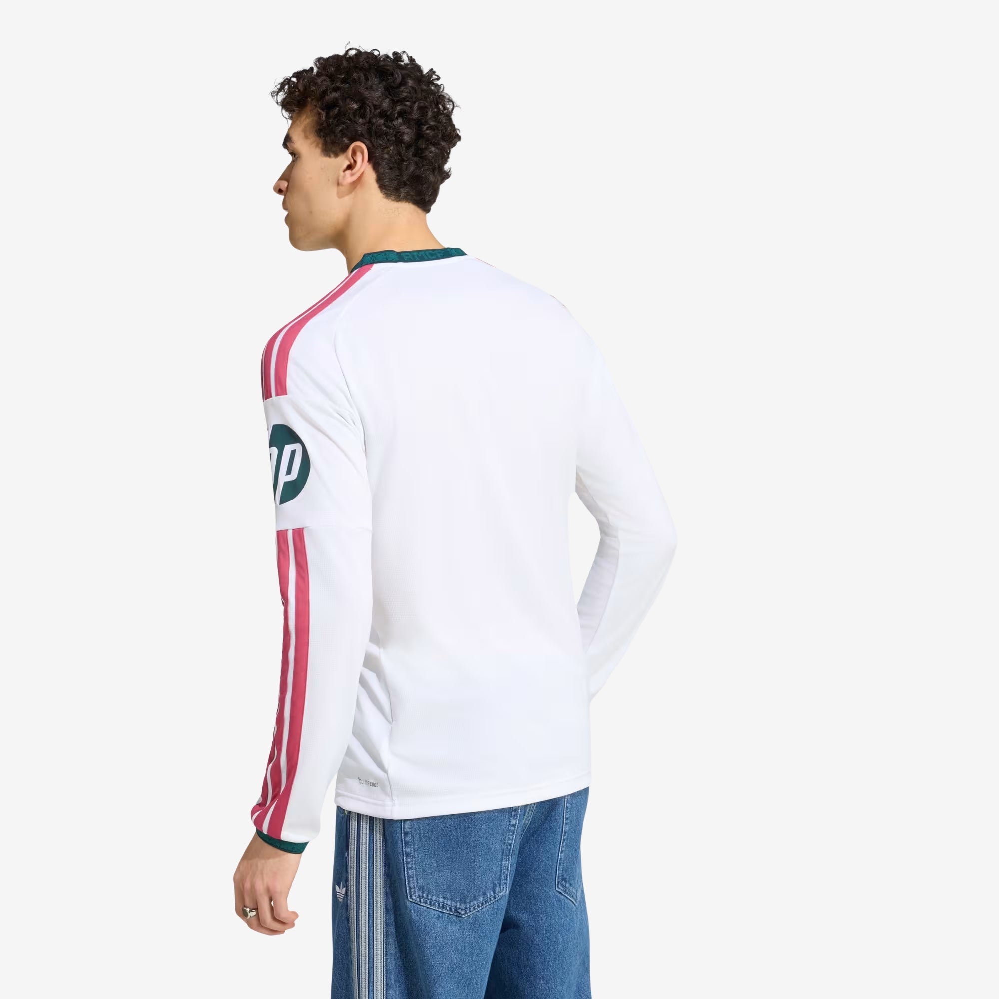 adidas Real Madrid 2026/27 Stadium Home Men's Soccer Long-Sleeve Jersey - White