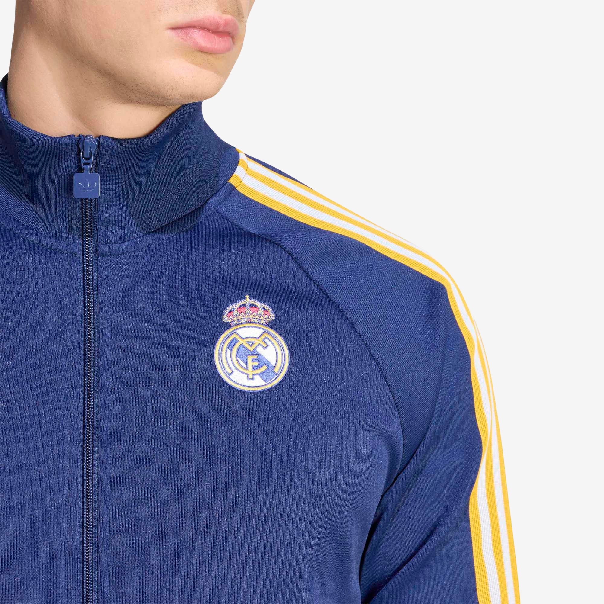 adidas Real Madrid Originals Top Men's Full-Zip Soccer Track
