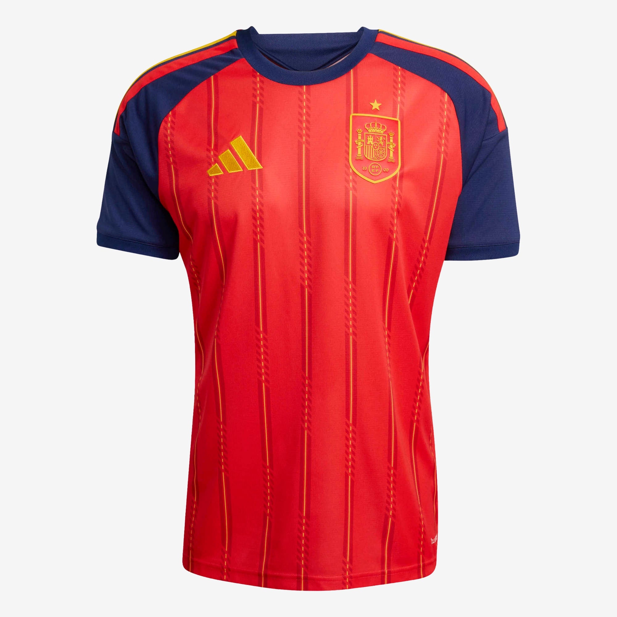 adidas Spain 2026 Stadium Home Men's Soccer Jersey - Vivid Red