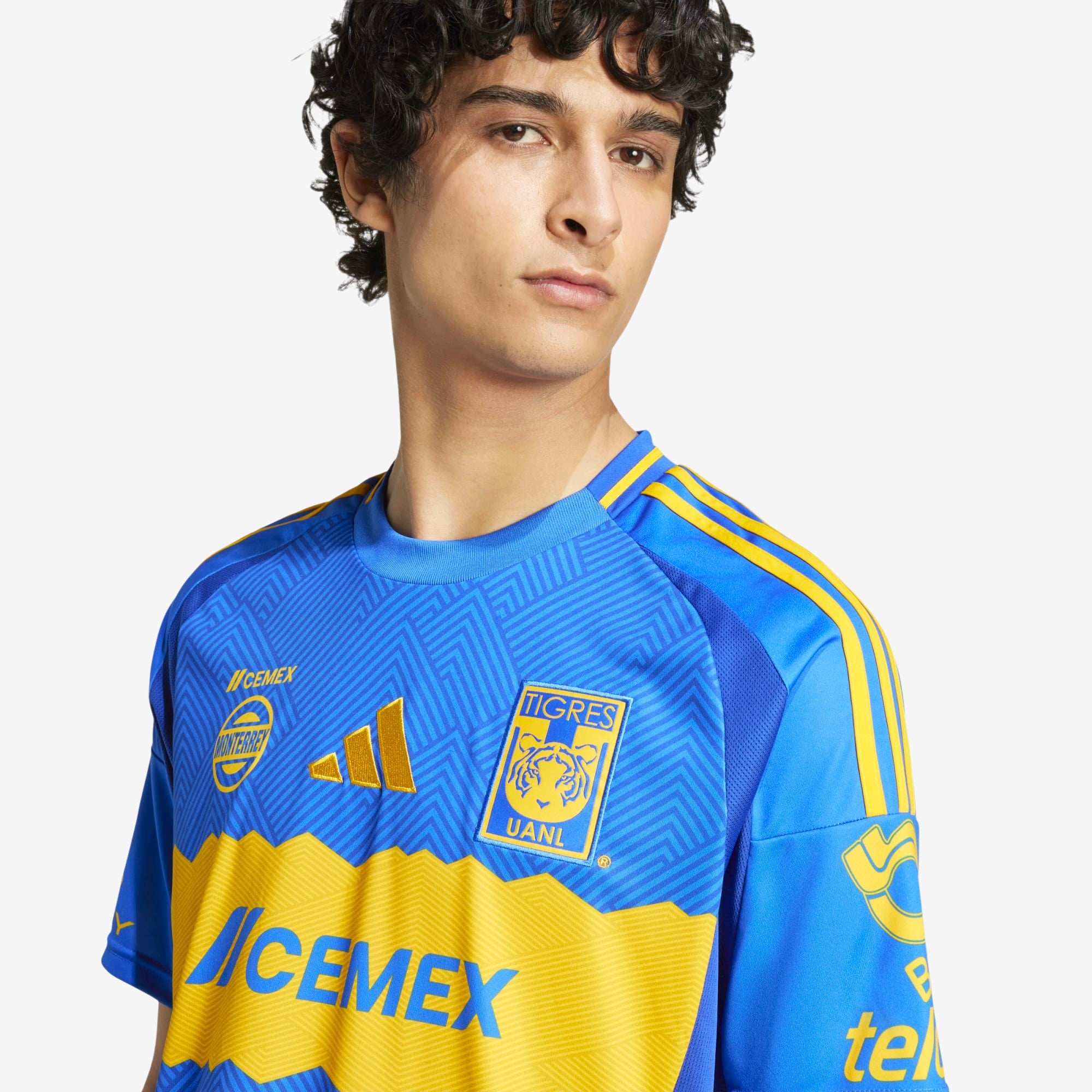 adidas Tigres UANL 2024/25 Stadium Away Men's AEROREADY Soccer Replica Jersey - Blue