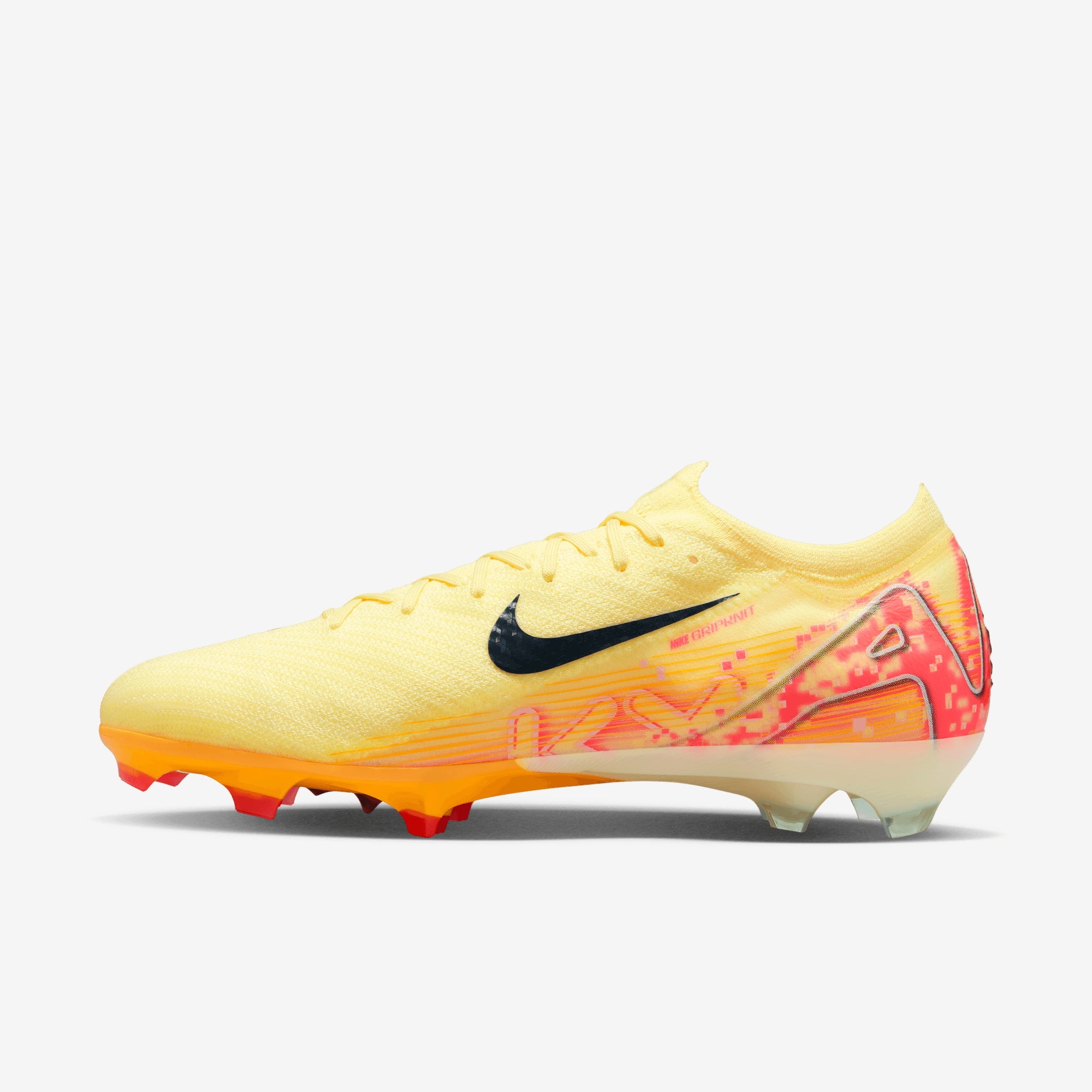 Nike Mercurial Vapor 16 Elite "Kylian Mbappé" FG Low-Top Soccer Cleats - Lt Laser Orange/Armory Navy