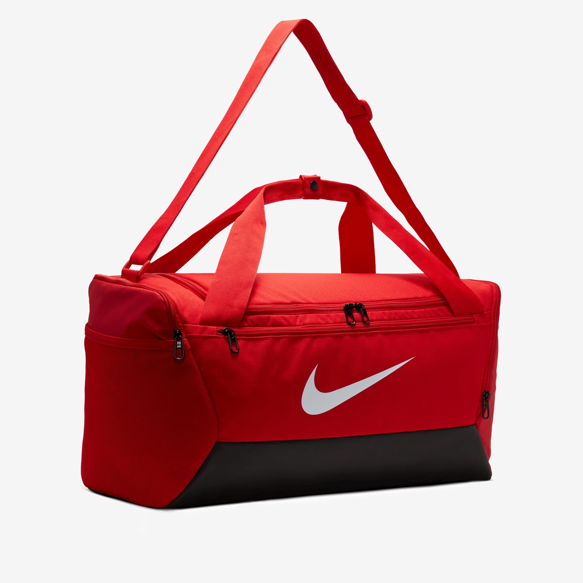 Nike Brasilia Training Duffel Bag (Small, 41L) - University Red/Black/White