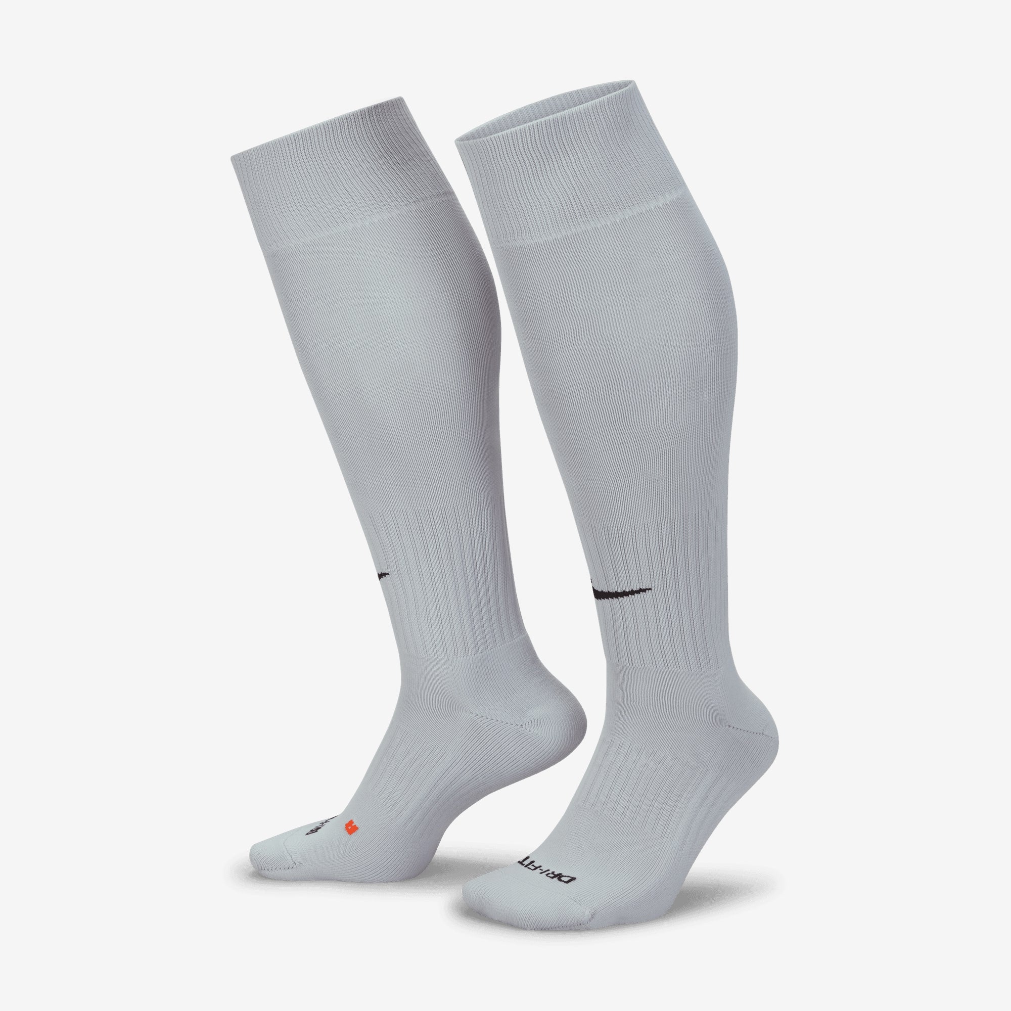 Nike Classic 2 Cushioned Over-the-Calf Socks - Wolf Grey/Black